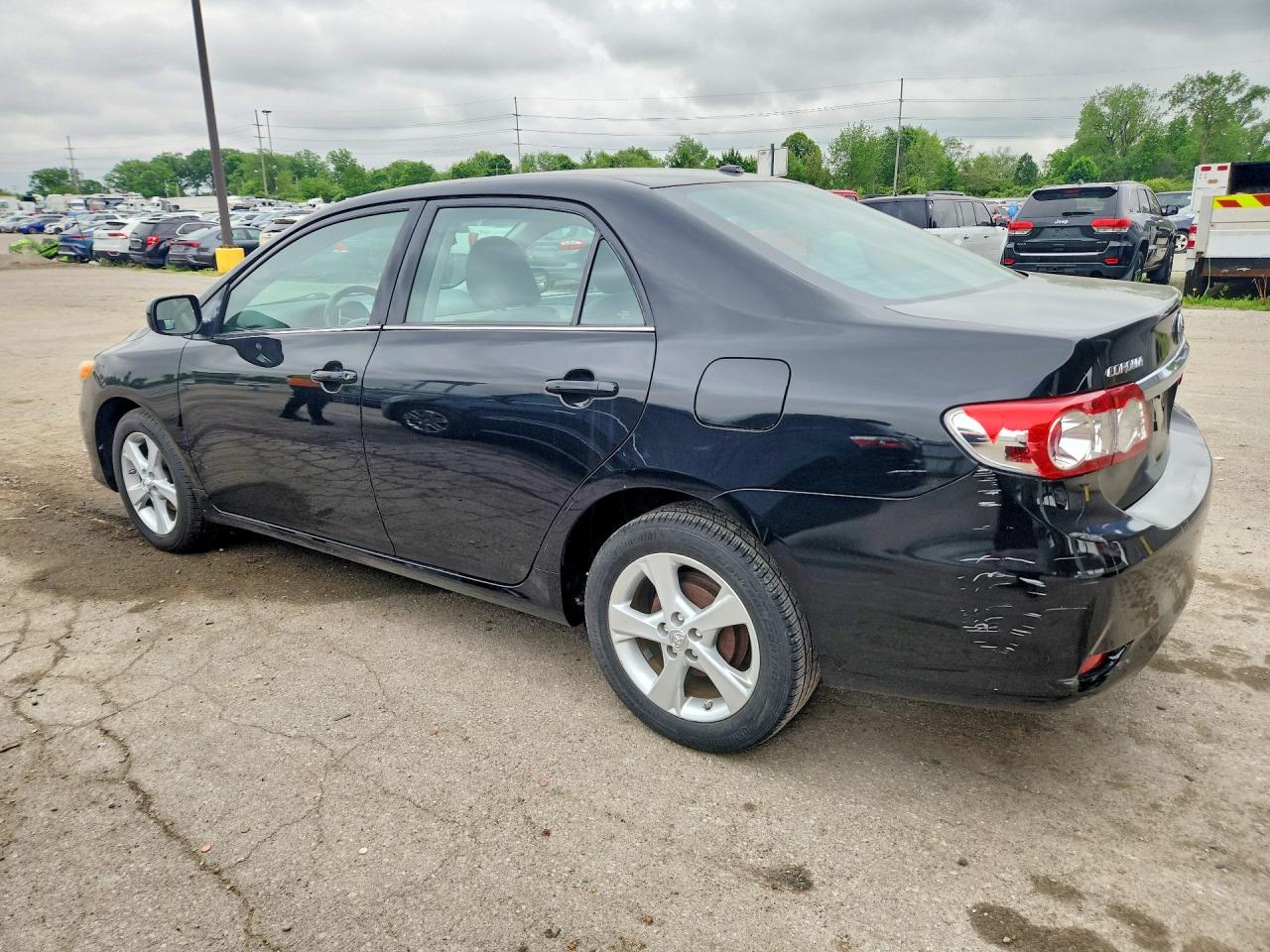 2013 Toyota Corolla Le Black vin: 2T1BU4EE8DC011123
