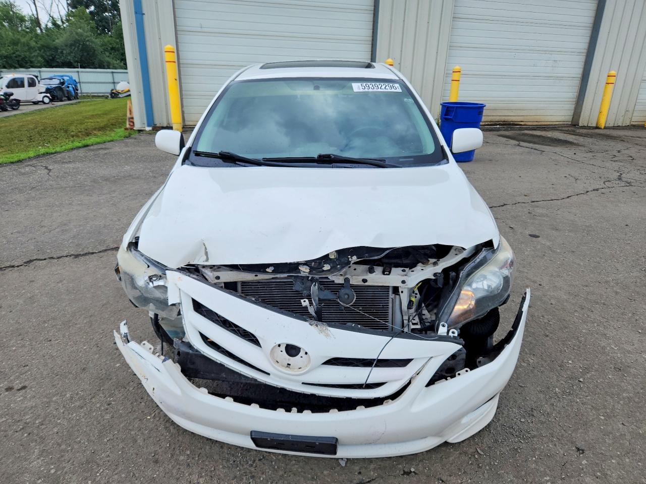2013 Toyota Corolla S White vin: 2T1BU4EE8DC043053