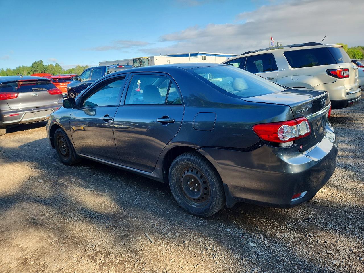 2013 Toyota Corolla L Gray vin: 2T1BU4EE8DC046504