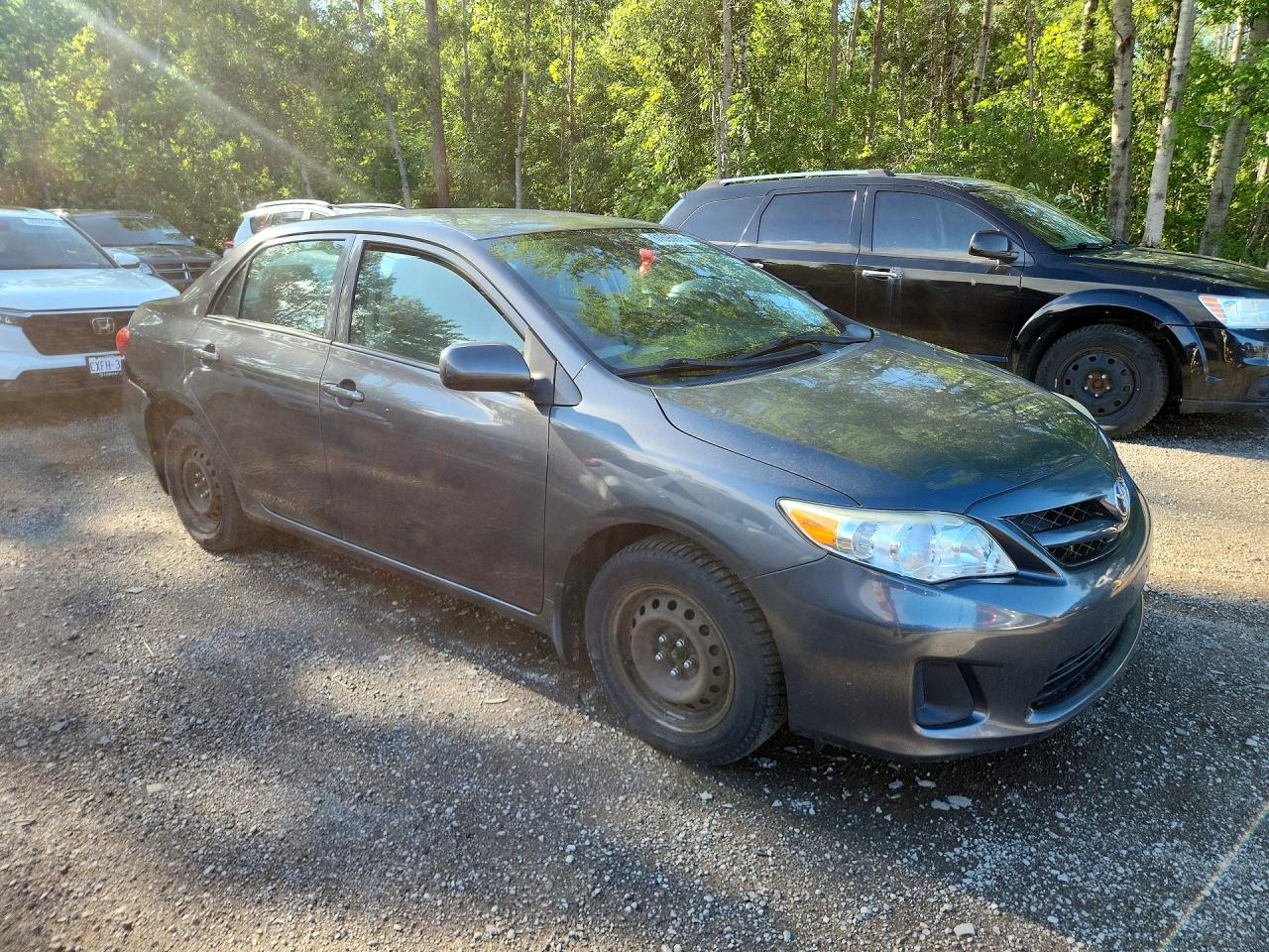 2013 Toyota Corolla L Gray vin: 2T1BU4EE8DC046504