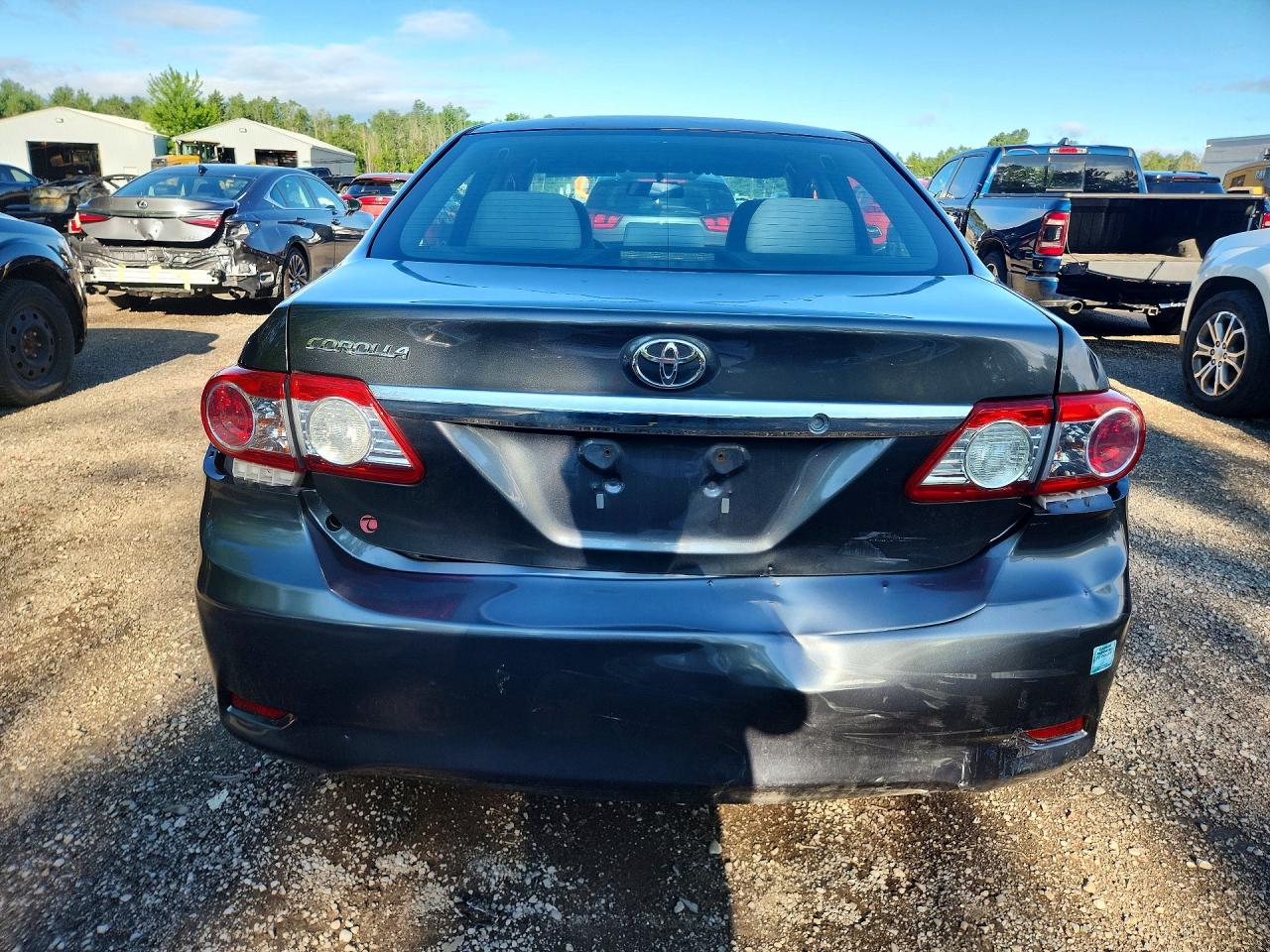 2013 Toyota Corolla L Gray vin: 2T1BU4EE8DC046504