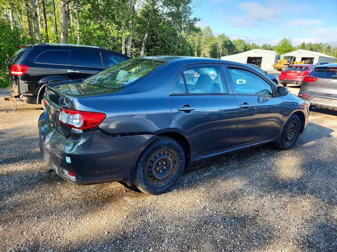 2013 Toyota Corolla L Gray vin: 2T1BU4EE8DC046504