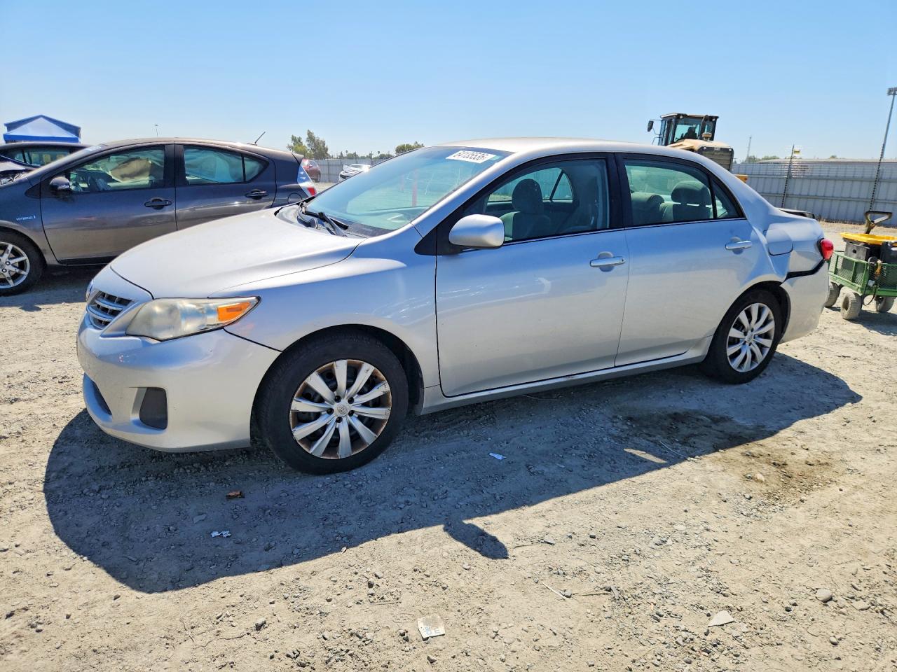 2013 Toyota Corolla Le Silver vin: 2T1BU4EE8DC053405