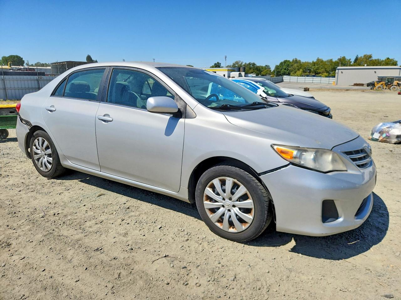 2013 Toyota Corolla Le Silver vin: 2T1BU4EE8DC053405