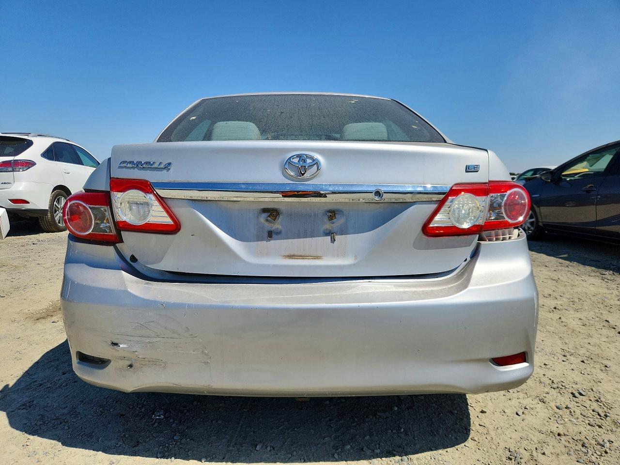 2013 Toyota Corolla Le Silver vin: 2T1BU4EE8DC053405