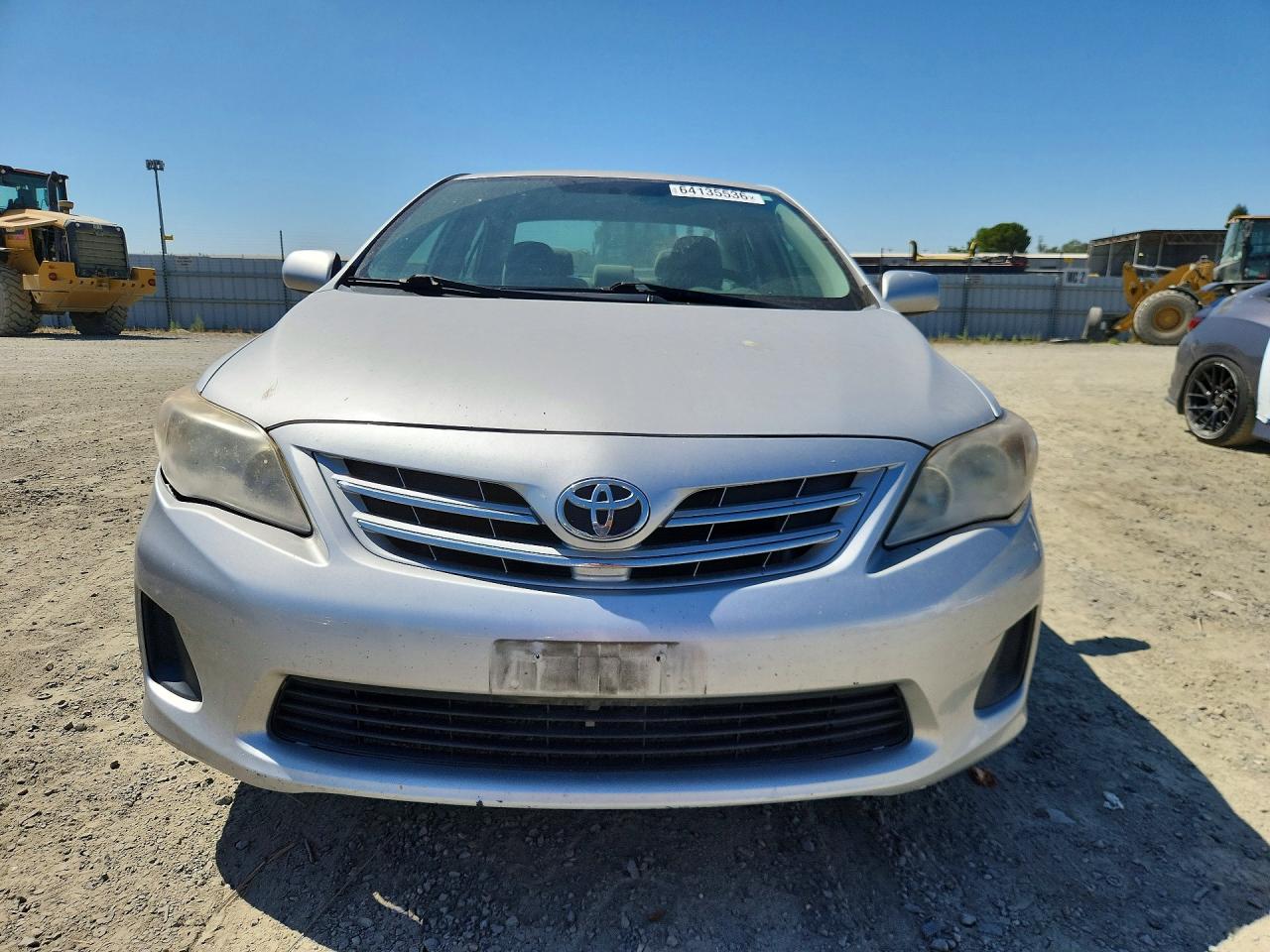 2013 Toyota Corolla Le Silver vin: 2T1BU4EE8DC053405
