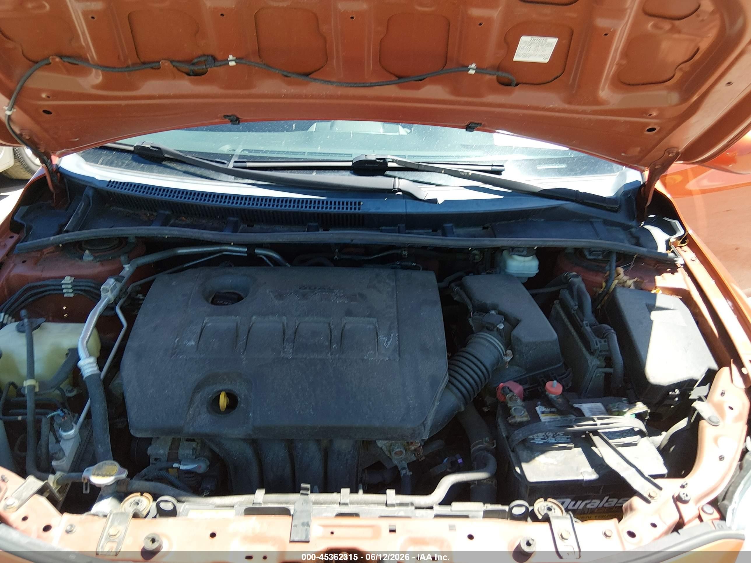 2013 Toyota Corolla S Special Edition Orange vin: 2T1BU4EE8DC073220