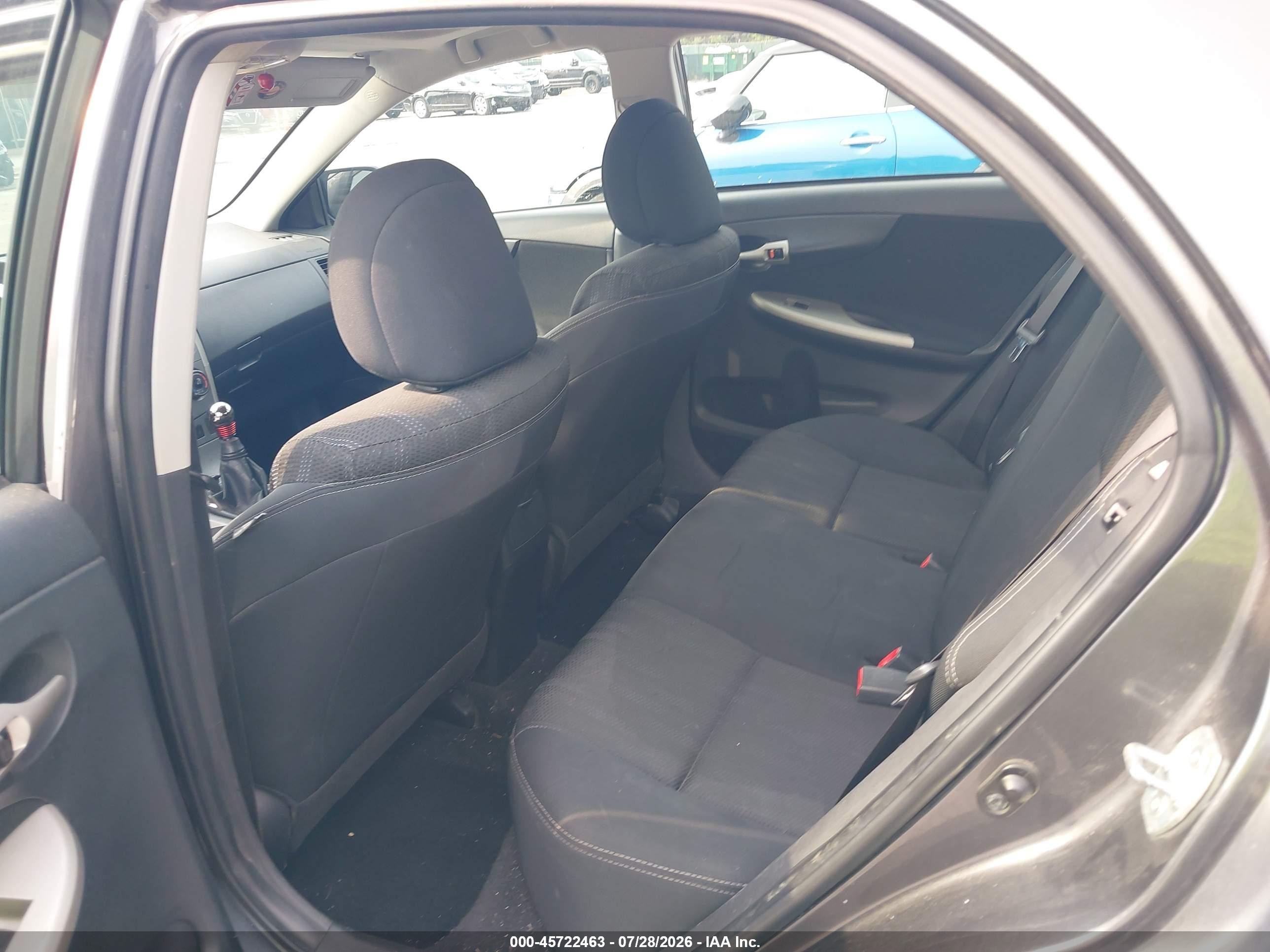 2013 Toyota Corolla S Gray vin: 2T1BU4EE8DC092611
