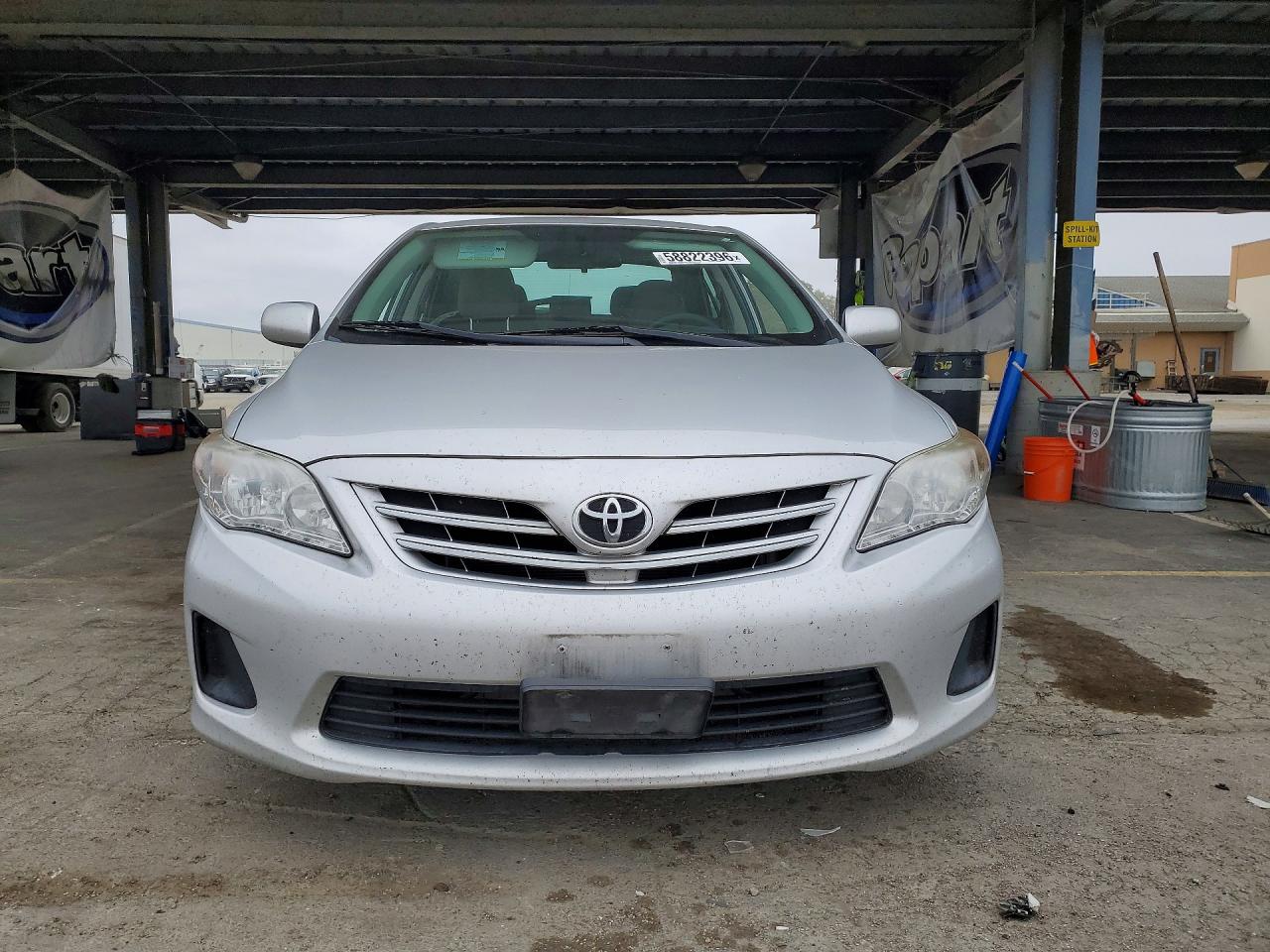 2013 Toyota Corolla Le Серебряный vin: 2T1BU4EE8DC095430
