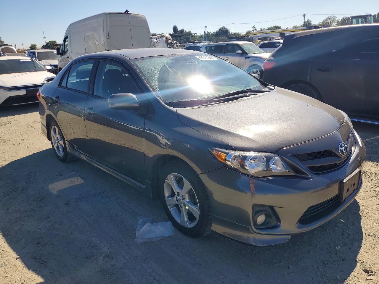 2013 Toyota Corolla S Charcoal vin: 2T1BU4EE8DC112999