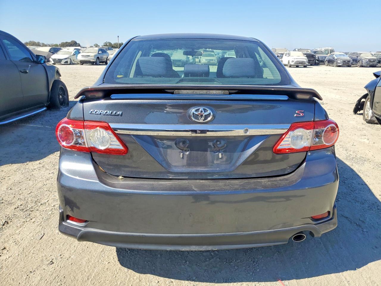 2013 Toyota Corolla S Charcoal vin: 2T1BU4EE8DC112999