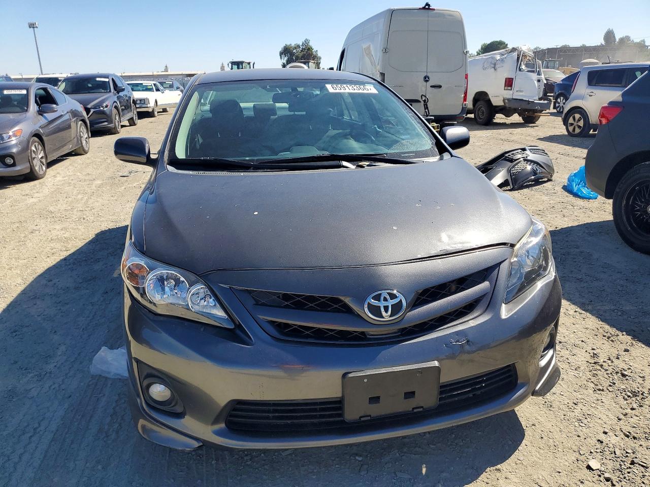 2013 Toyota Corolla S Charcoal vin: 2T1BU4EE8DC112999