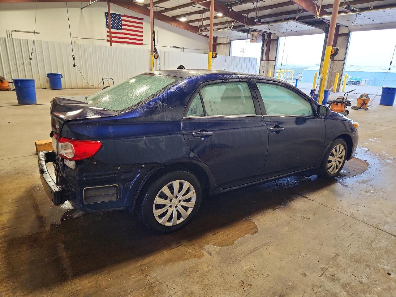 2013 Toyota Corolla Le Blue vin: 2T1BU4EE8DC116826