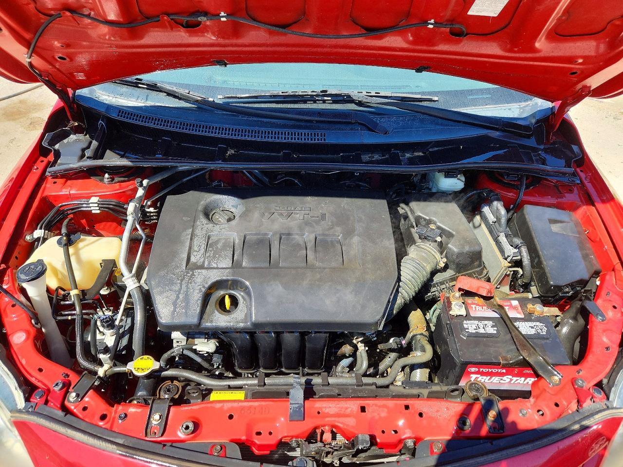 2013 Toyota Corolla S Red vin: 2T1BU4EE8DC921774