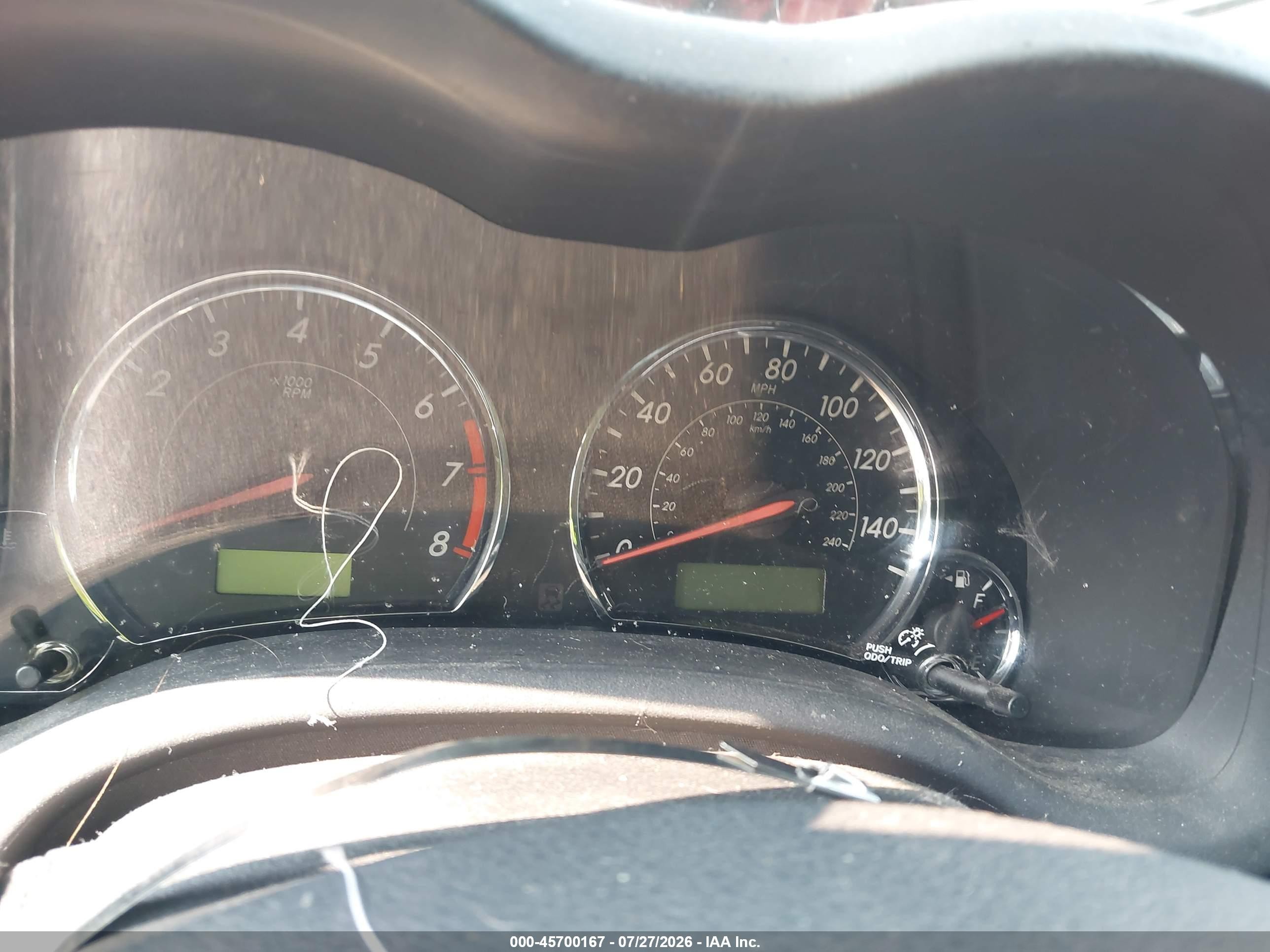 2013 Toyota Corolla S Красный vin: 2T1BU4EE8DC937473