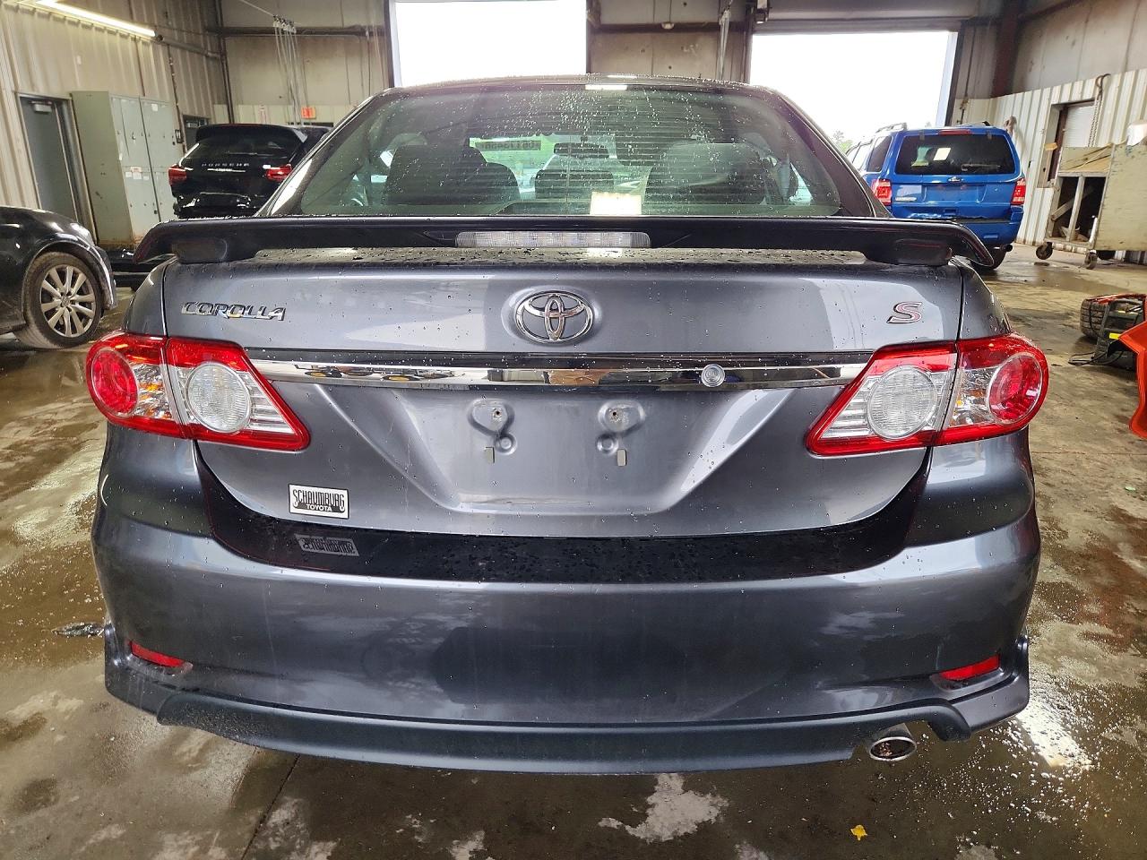 2013 Toyota Corolla S Gray vin: 2T1BU4EE8DC960980
