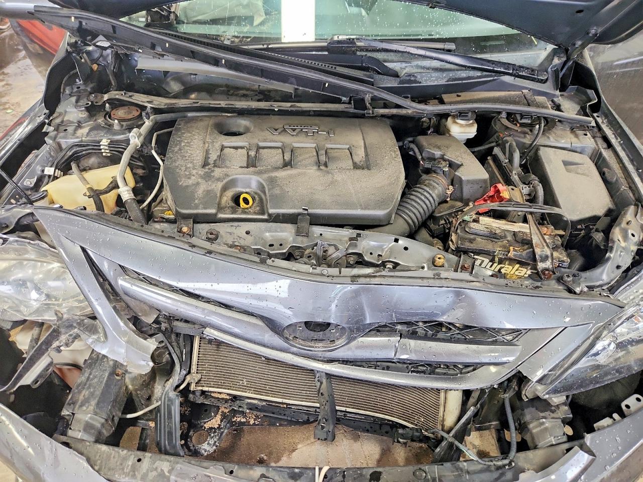 2013 Toyota Corolla S Gray vin: 2T1BU4EE8DC960980