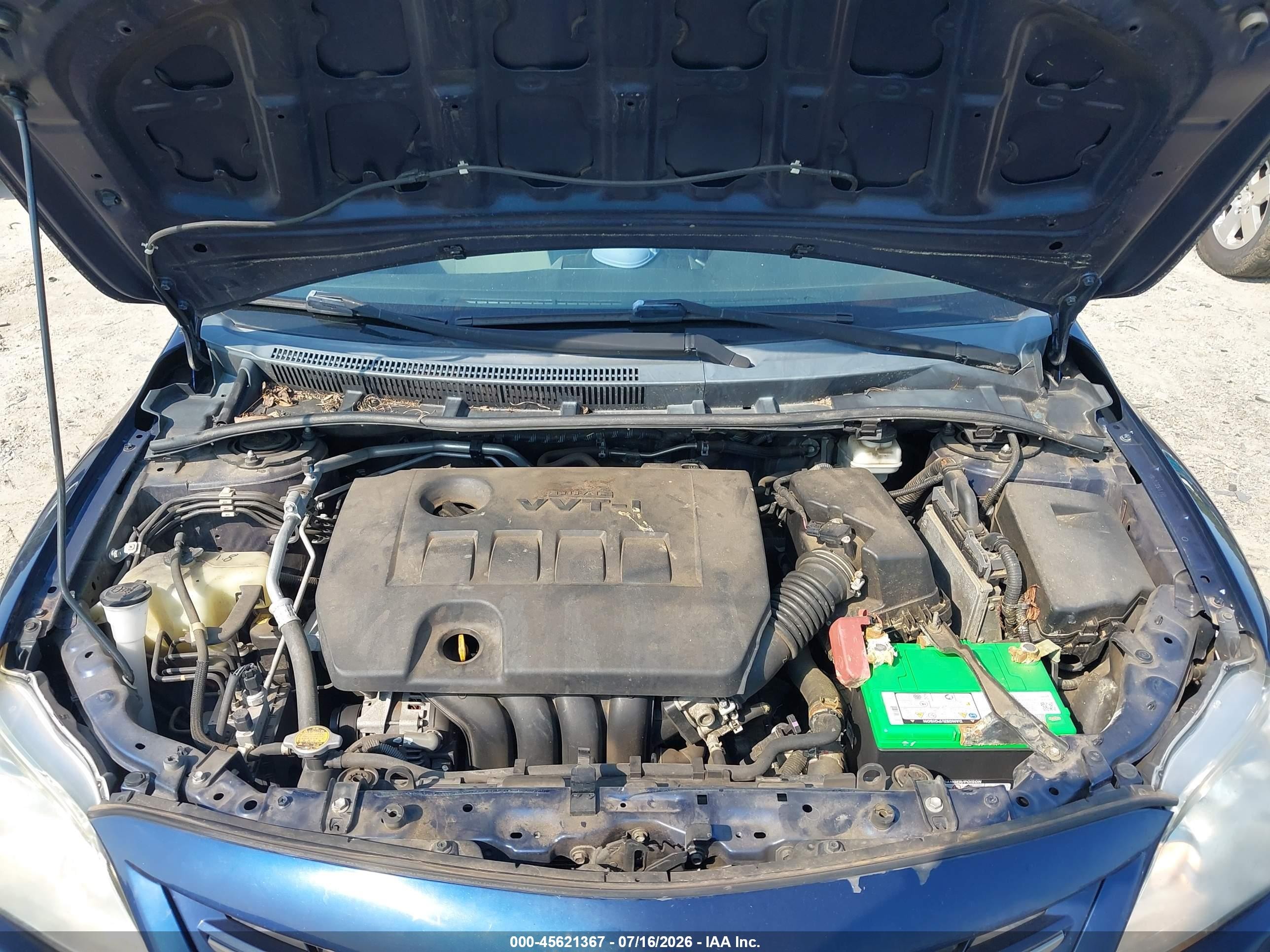 2013 Toyota Corolla Le Dark Blue vin: 2T1BU4EE8DC961921