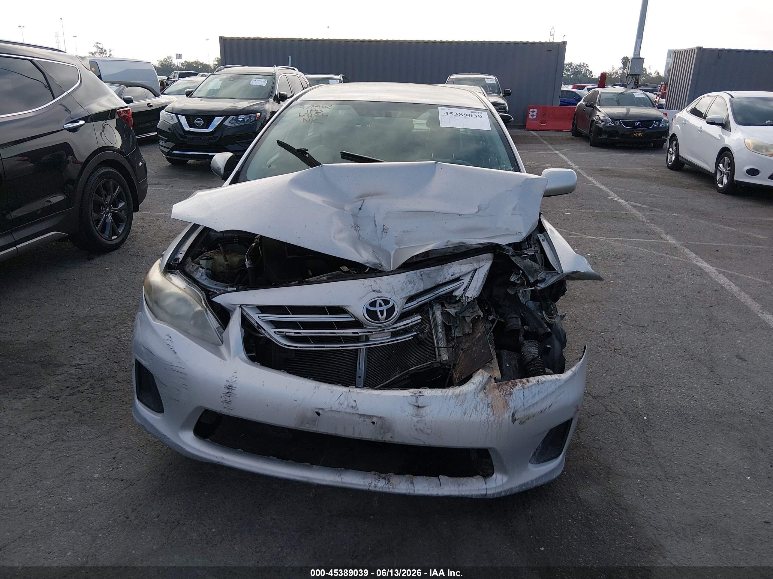 2013 Toyota Corolla Le Silver vin: 2T1BU4EE8DC970960