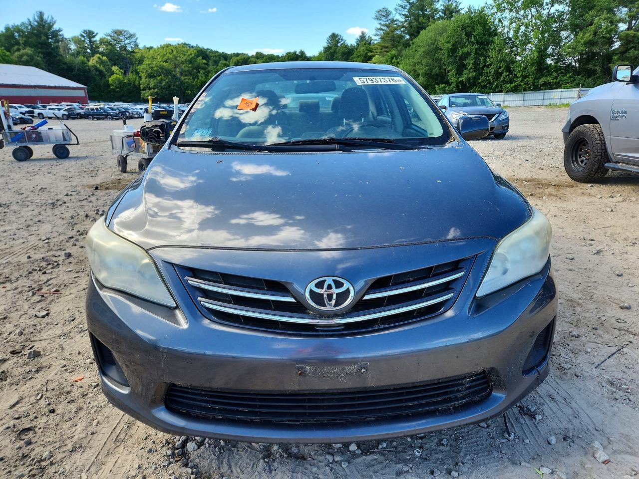2013 Toyota Corolla Le Gray vin: 2T1BU4EE8DC988505