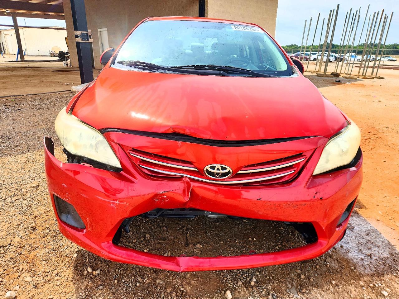 2013 Toyota Corolla Le Red vin: 2T1BU4EE8DC988729