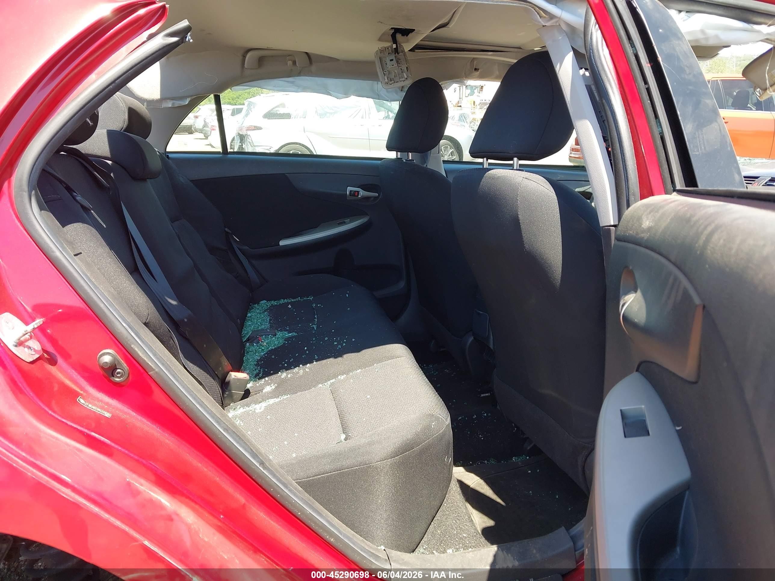 2010 Toyota Corolla S Red vin: 2T1BU4EE9AC229082