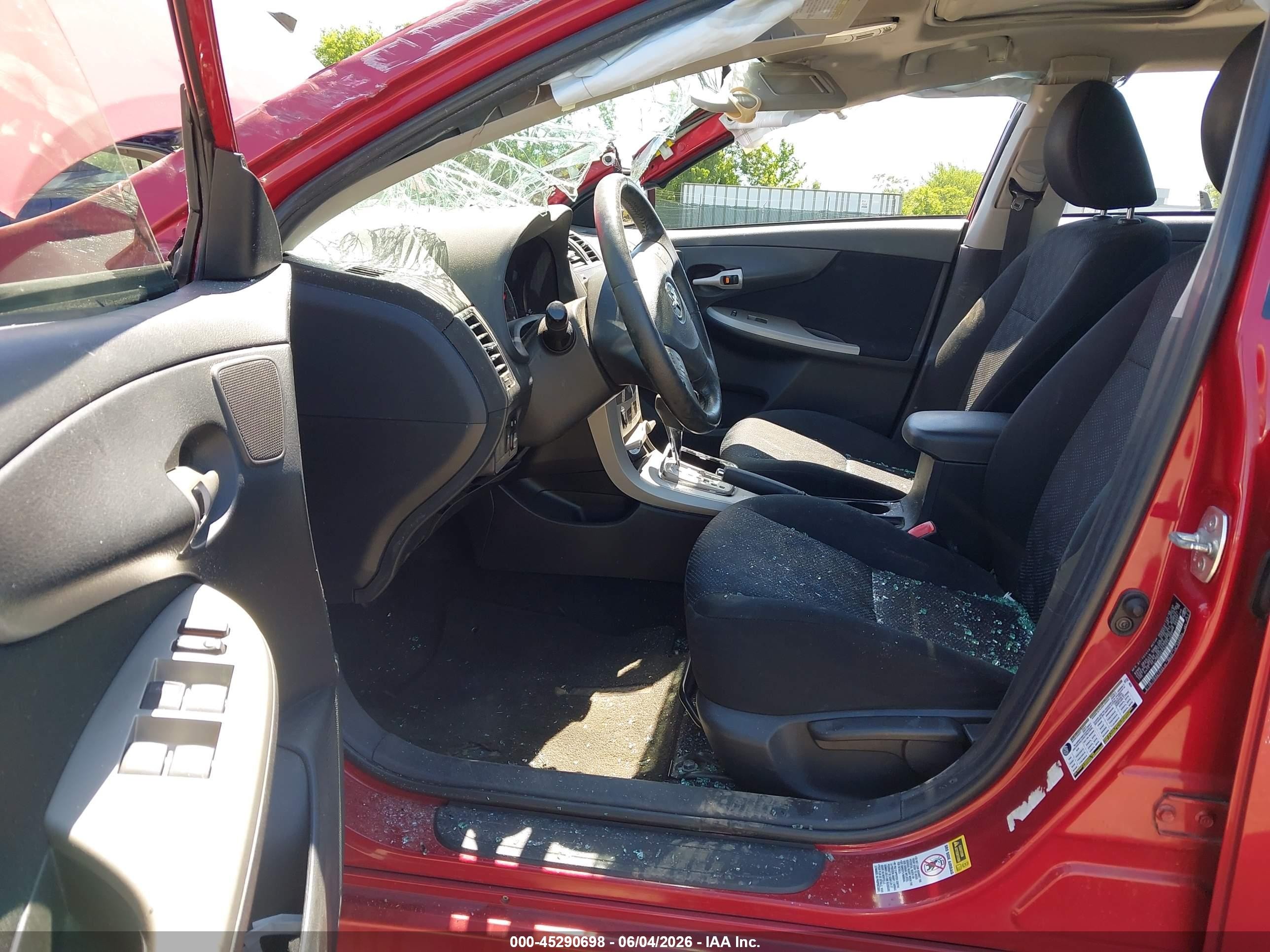 2010 Toyota Corolla S Red vin: 2T1BU4EE9AC229082