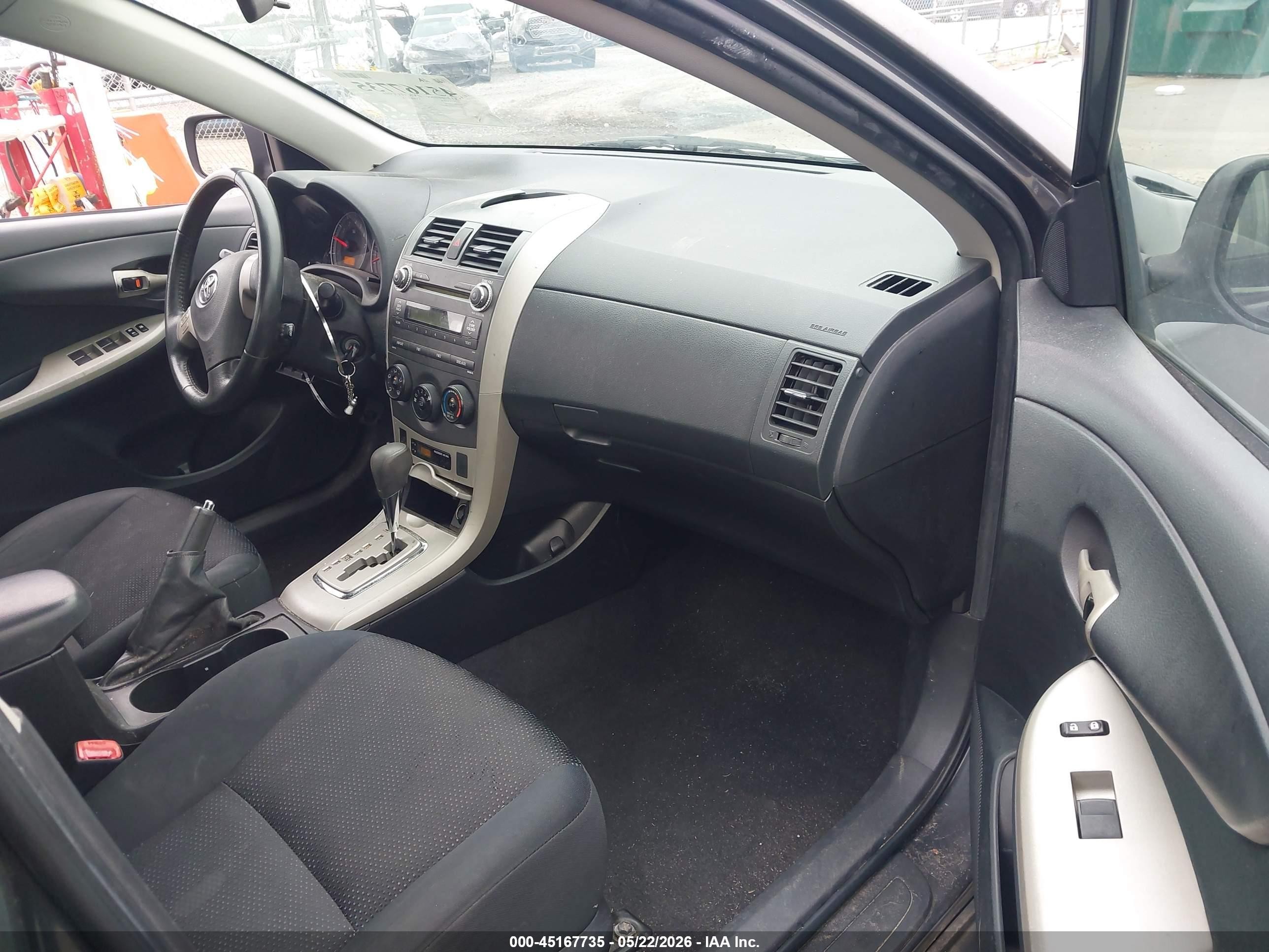 2010 Toyota Corolla S Серый vin: 2T1BU4EE9AC256086