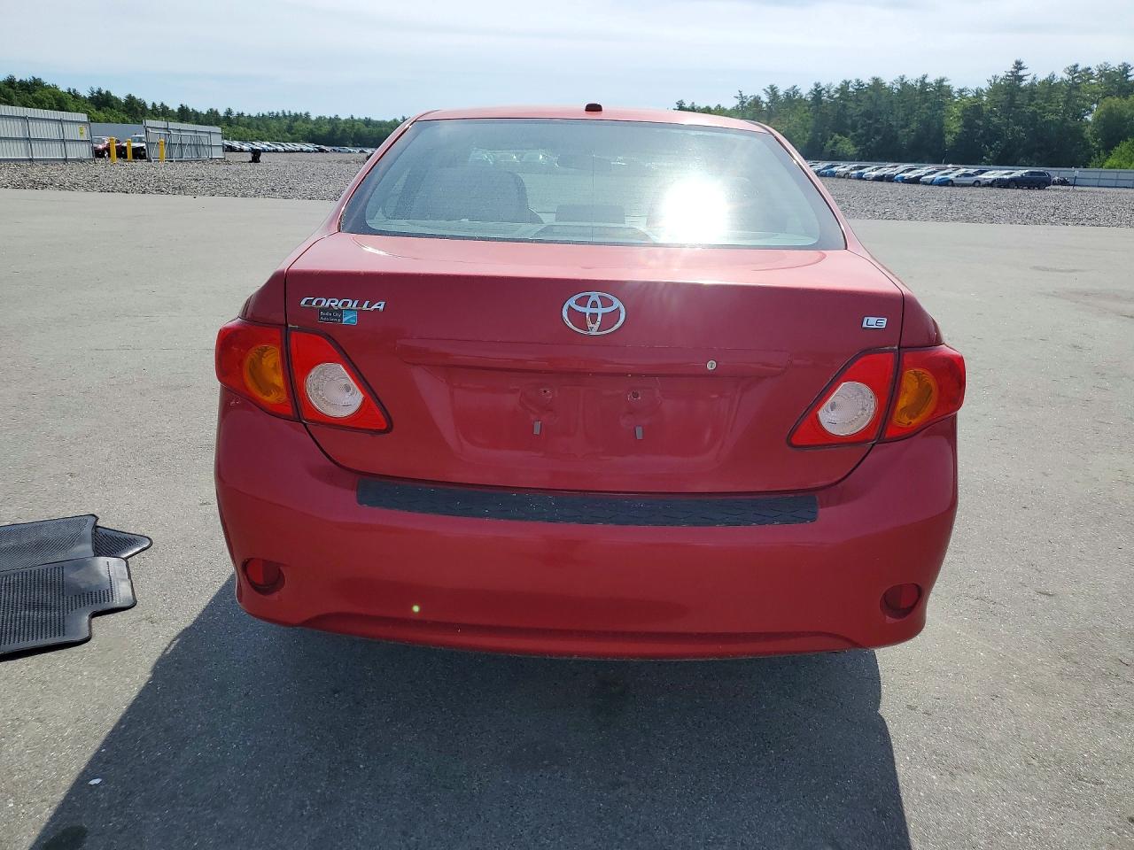2010 Toyota Corolla Le Red vin: 2T1BU4EE9AC260476