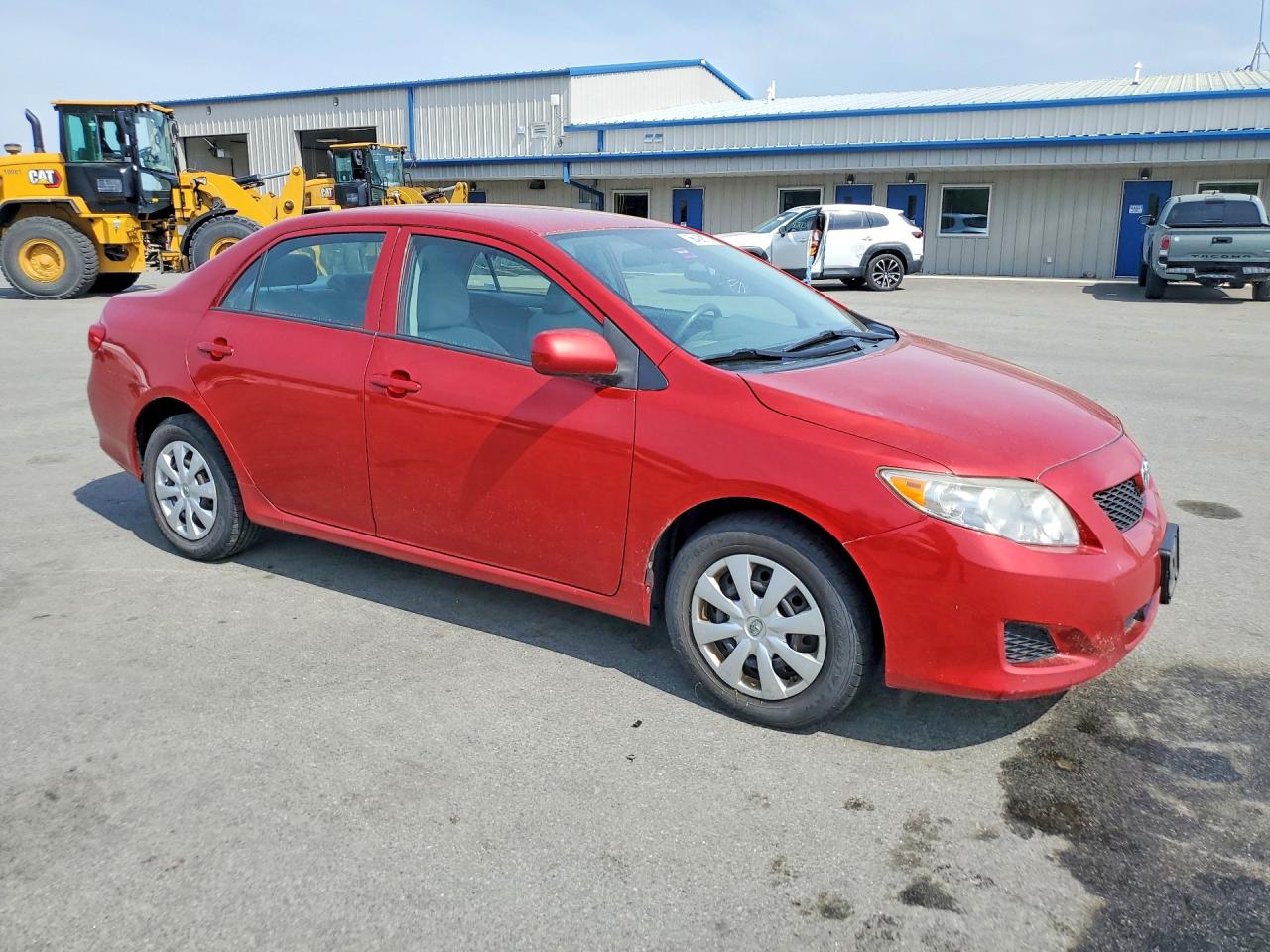 2010 Toyota Corolla Le Red vin: 2T1BU4EE9AC260476