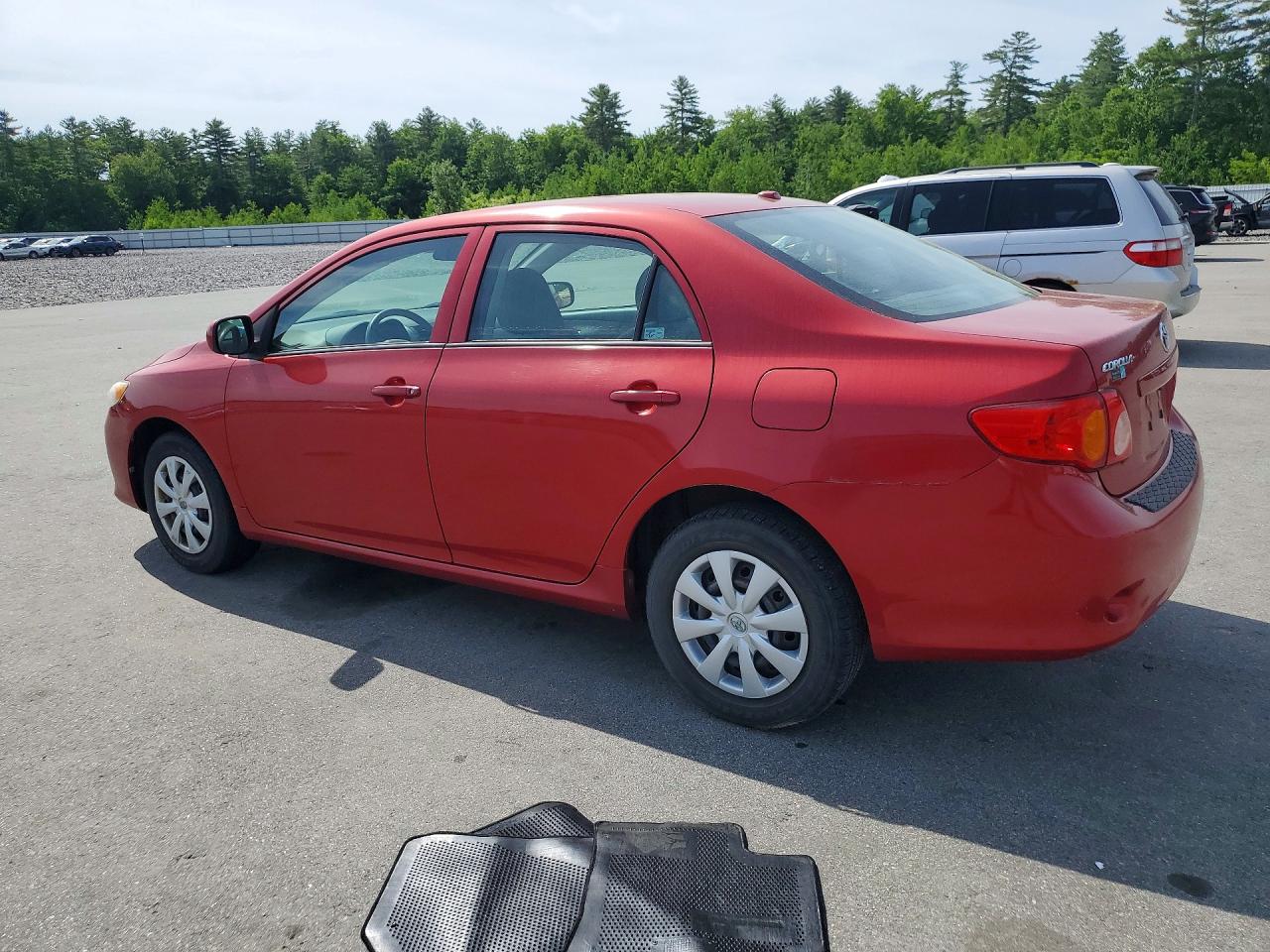 2010 Toyota Corolla Le Red vin: 2T1BU4EE9AC260476