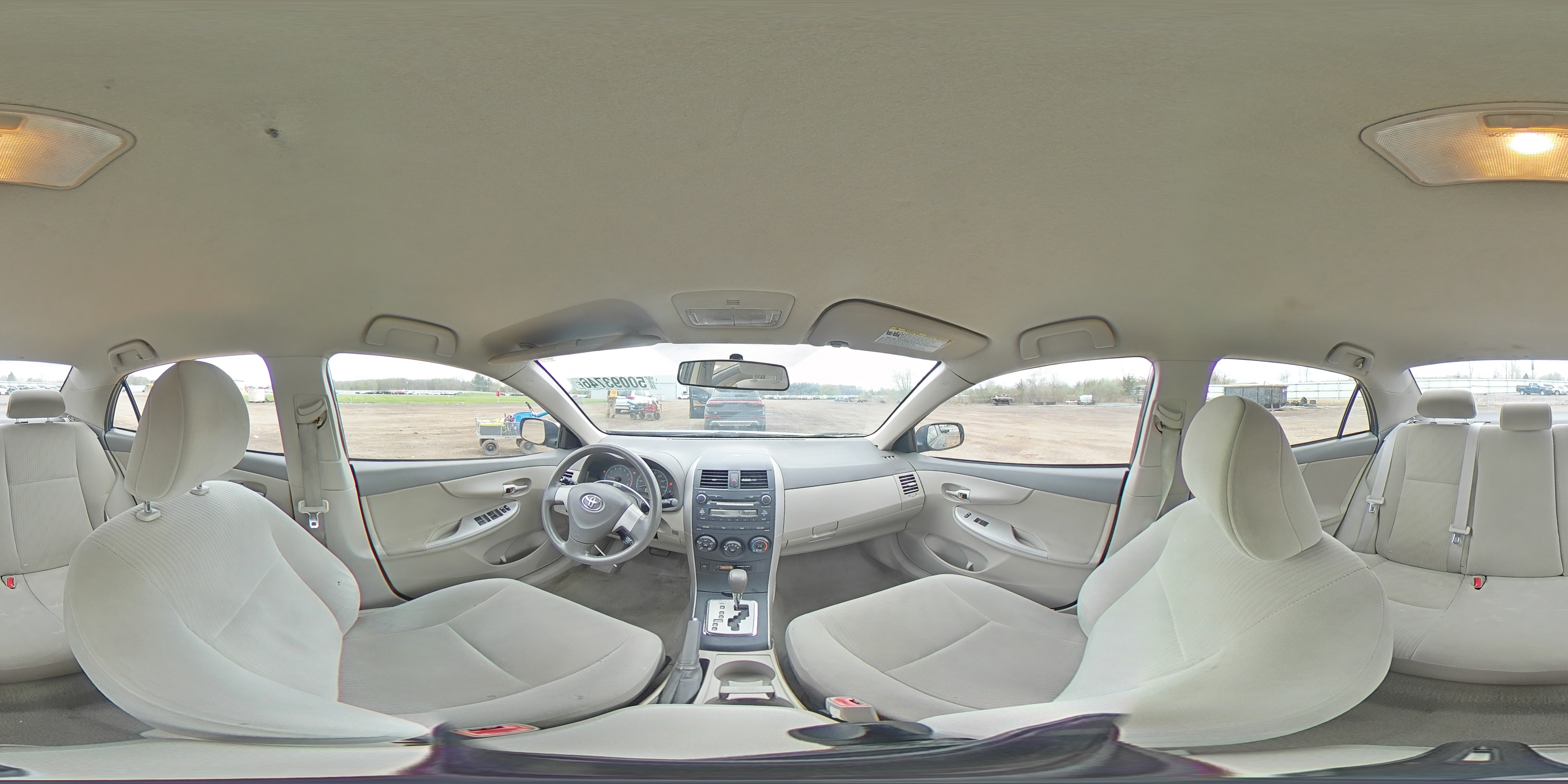 2010 Toyota Corolla Le Gray vin: 2T1BU4EE9AC267346
