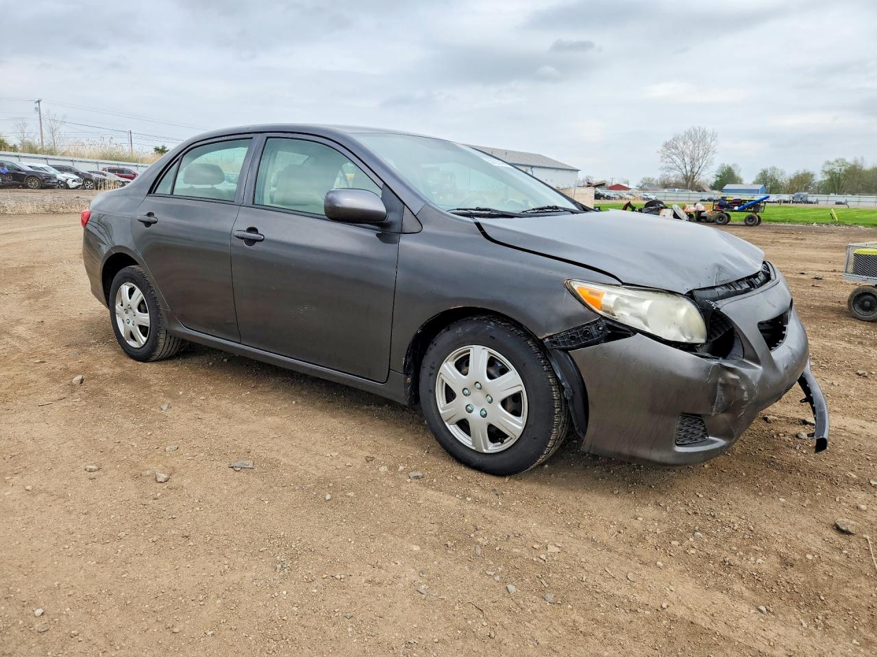 2010 Toyota Corolla Le Gray vin: 2T1BU4EE9AC267346