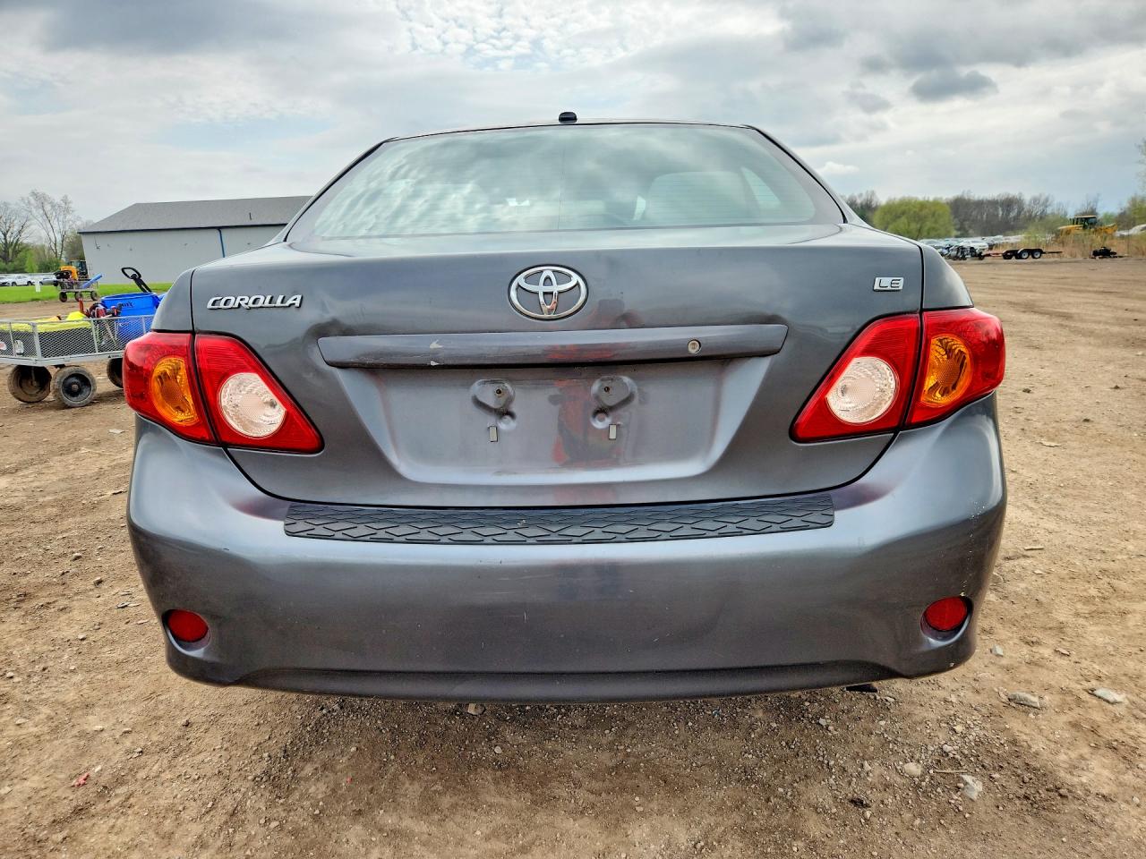 2010 Toyota Corolla Le Gray vin: 2T1BU4EE9AC267346
