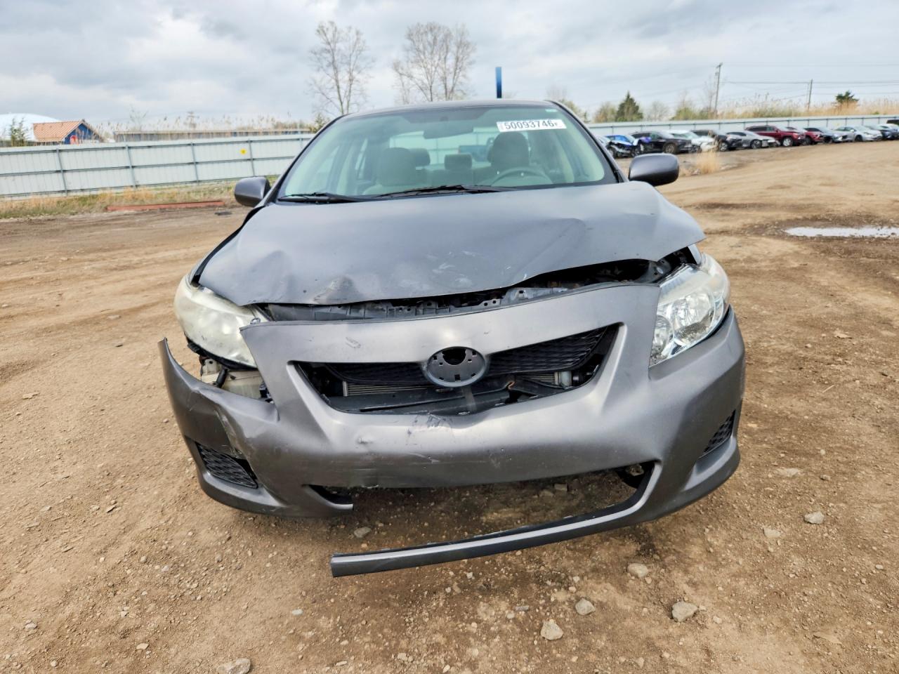 2010 Toyota Corolla Le Gray vin: 2T1BU4EE9AC267346