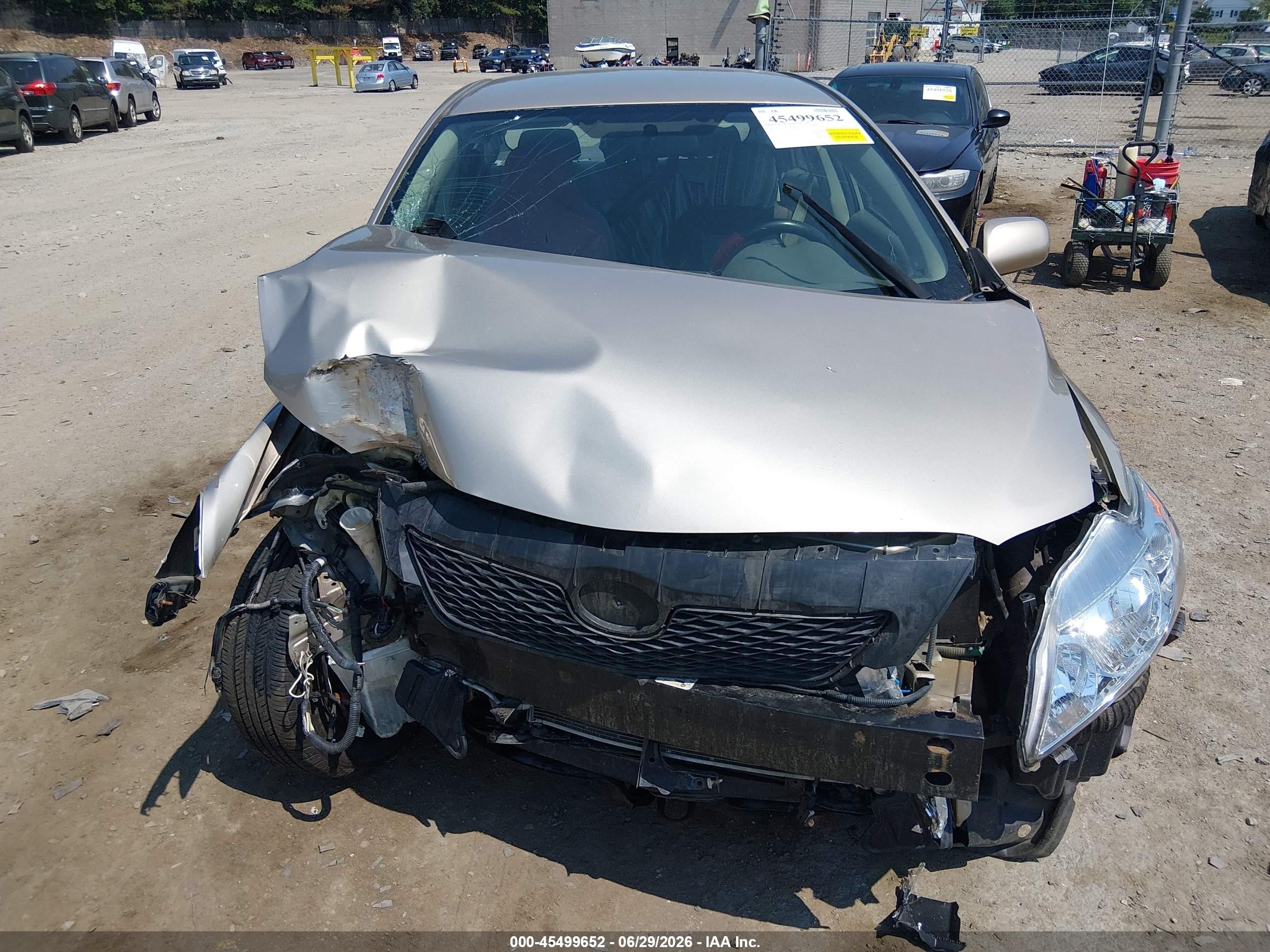 2010 Toyota Corolla Le Tan vin: 2T1BU4EE9AC279089