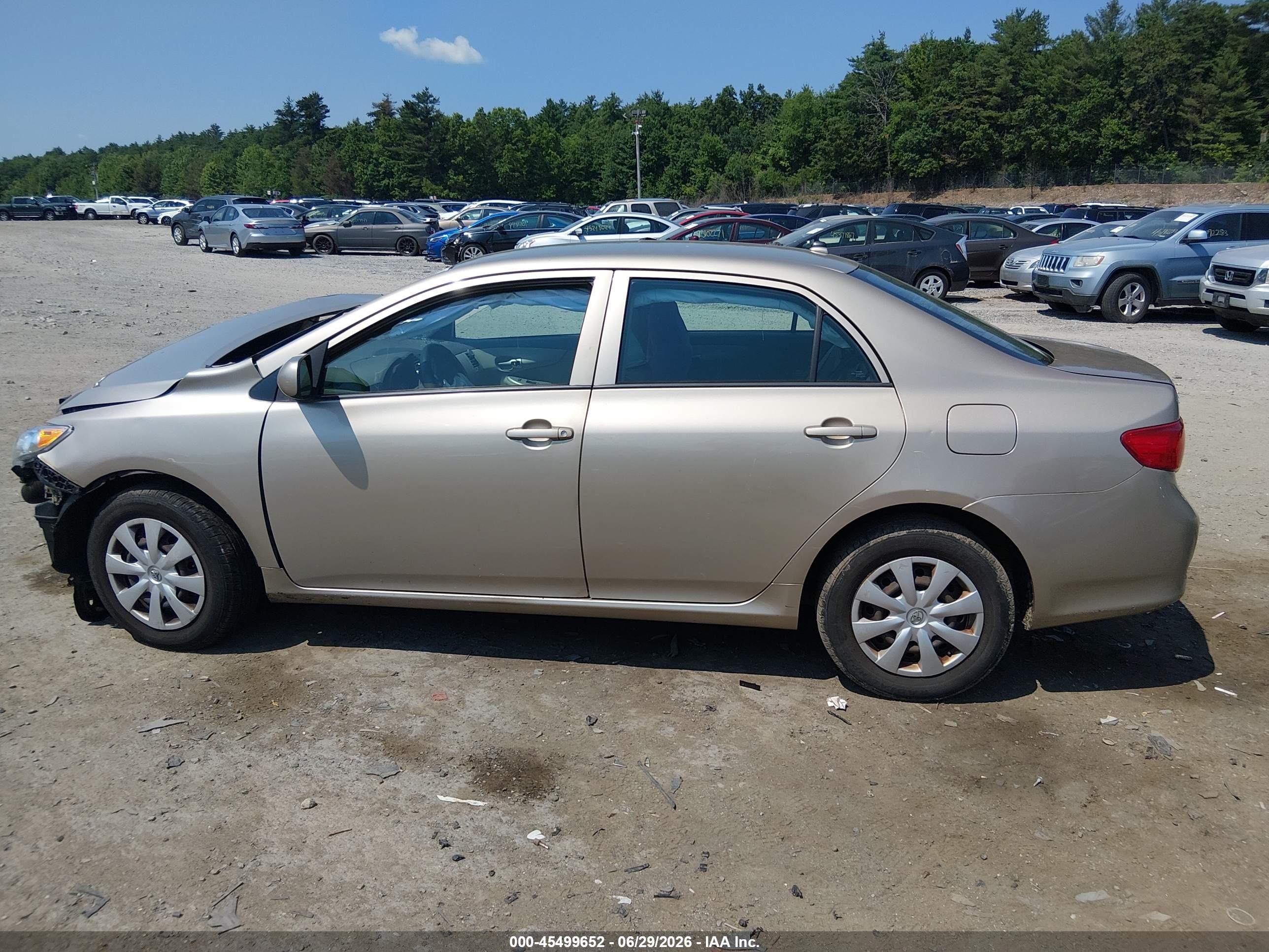 2010 Toyota Corolla Le Tan vin: 2T1BU4EE9AC279089
