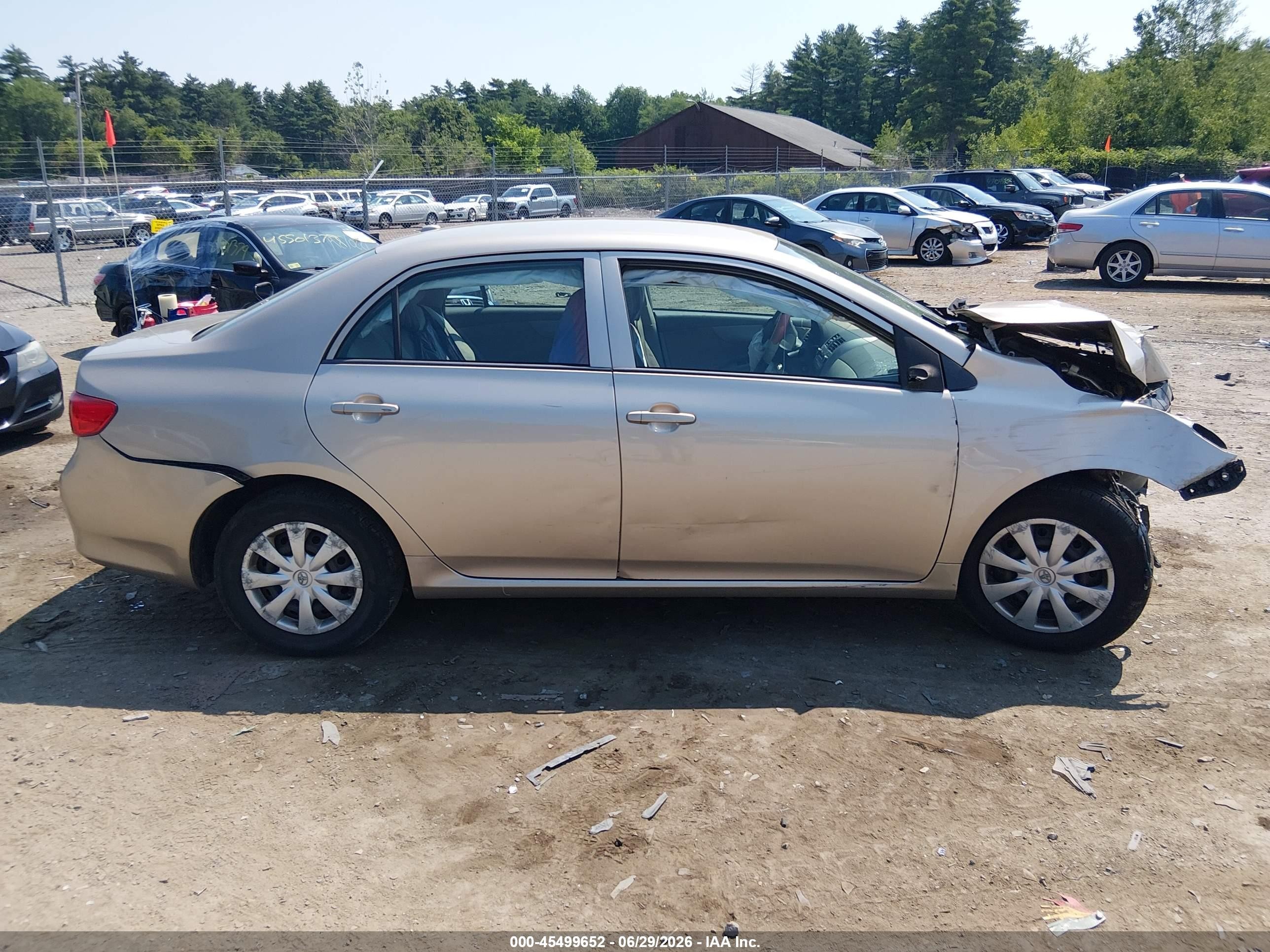 2010 Toyota Corolla Le Tan vin: 2T1BU4EE9AC279089