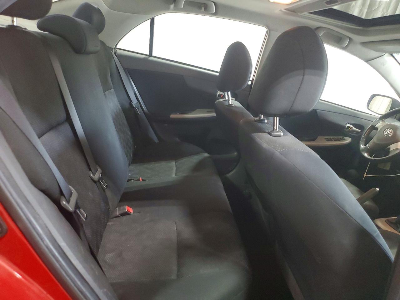 2010 Toyota Corolla Red vin: 2T1BU4EE9AC283613