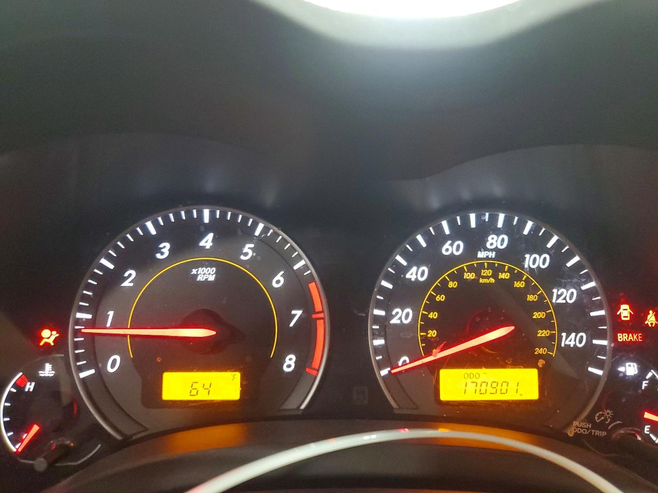 2010 Toyota Corolla Red vin: 2T1BU4EE9AC283613