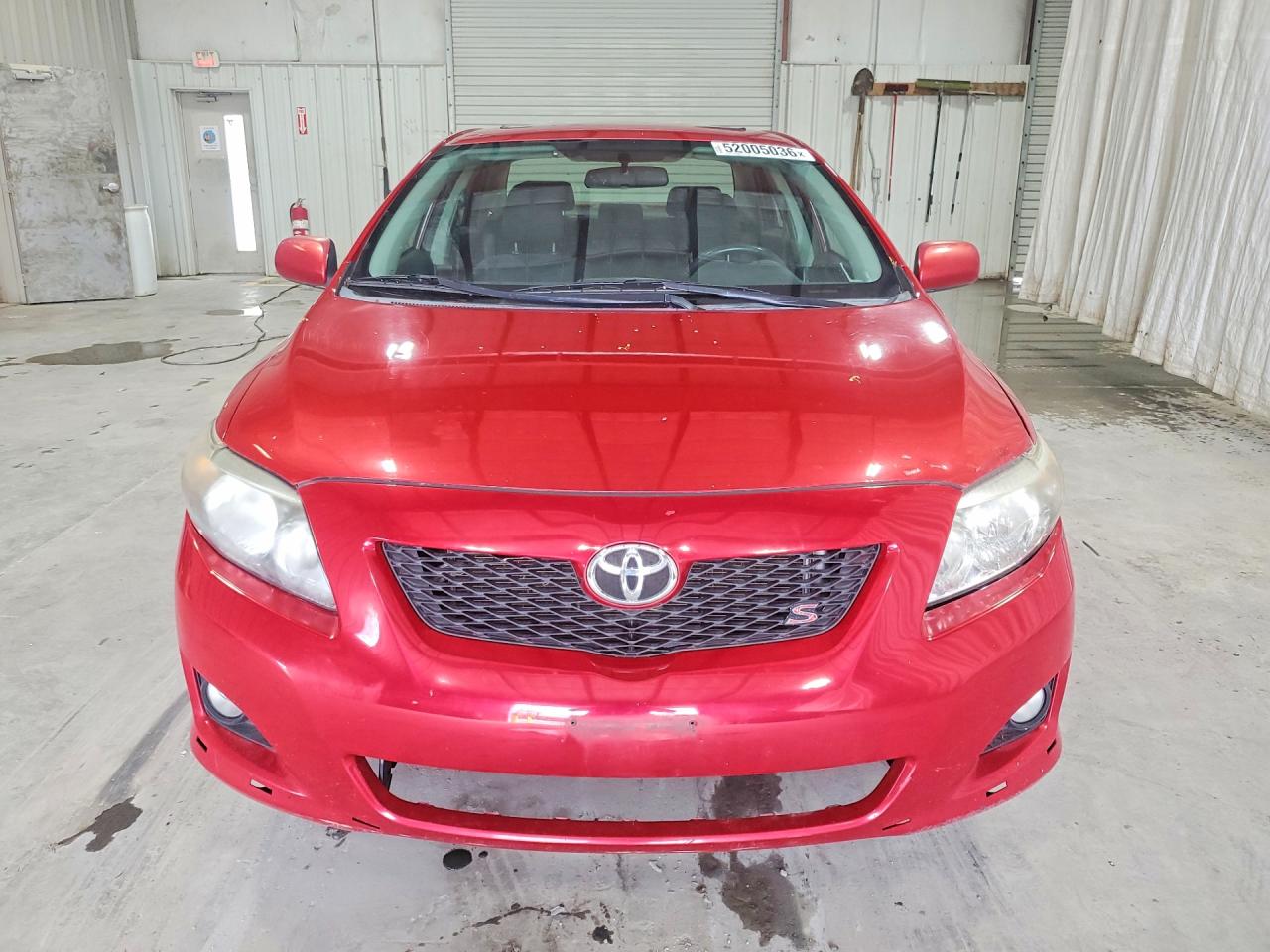 2010 Toyota Corolla Red vin: 2T1BU4EE9AC283613