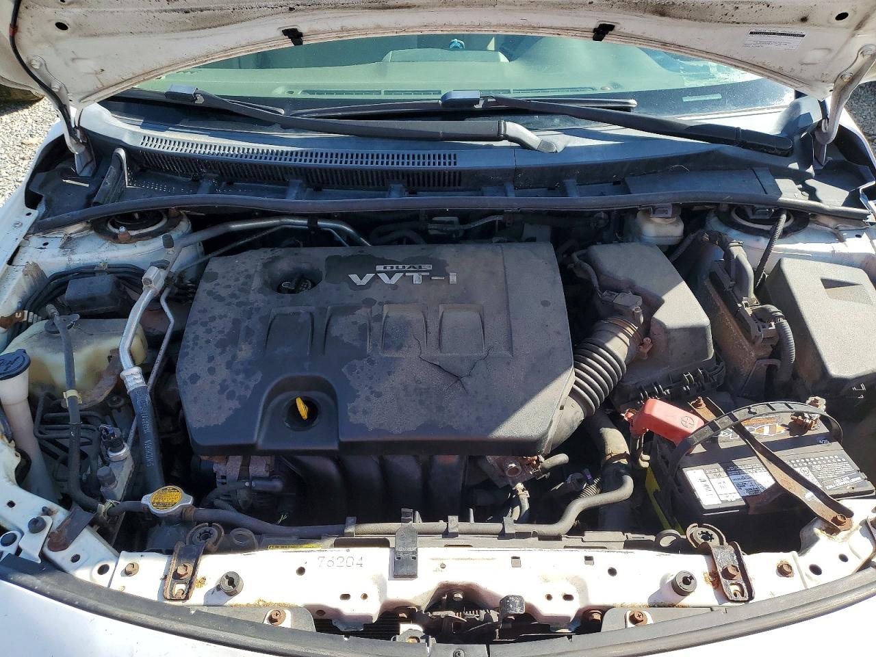 2010 Toyota Corolla Le Белый vin: 2T1BU4EE9AC305352