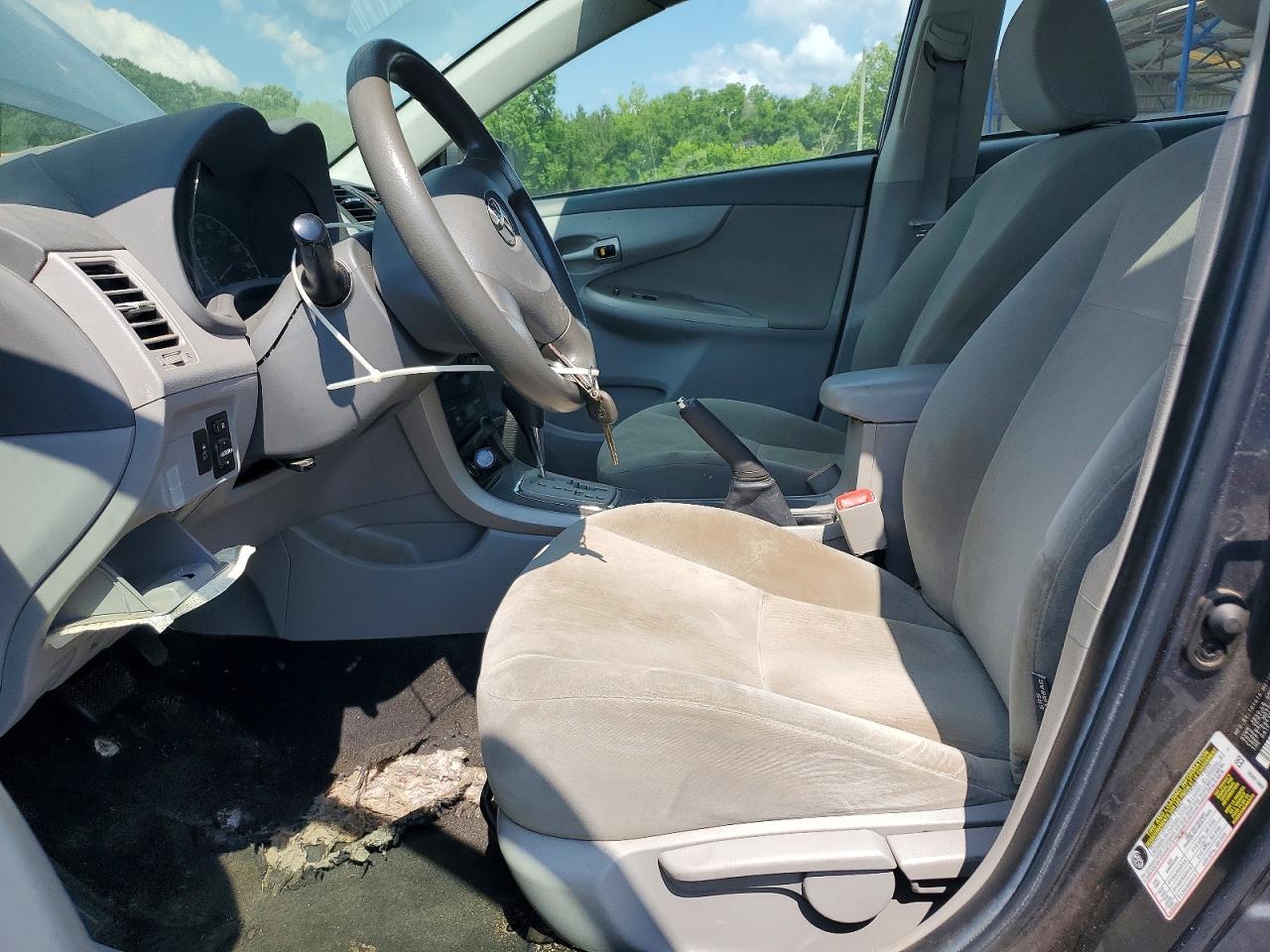 2010 Toyota Corolla Le Charcoal vin: 2T1BU4EE9AC319008