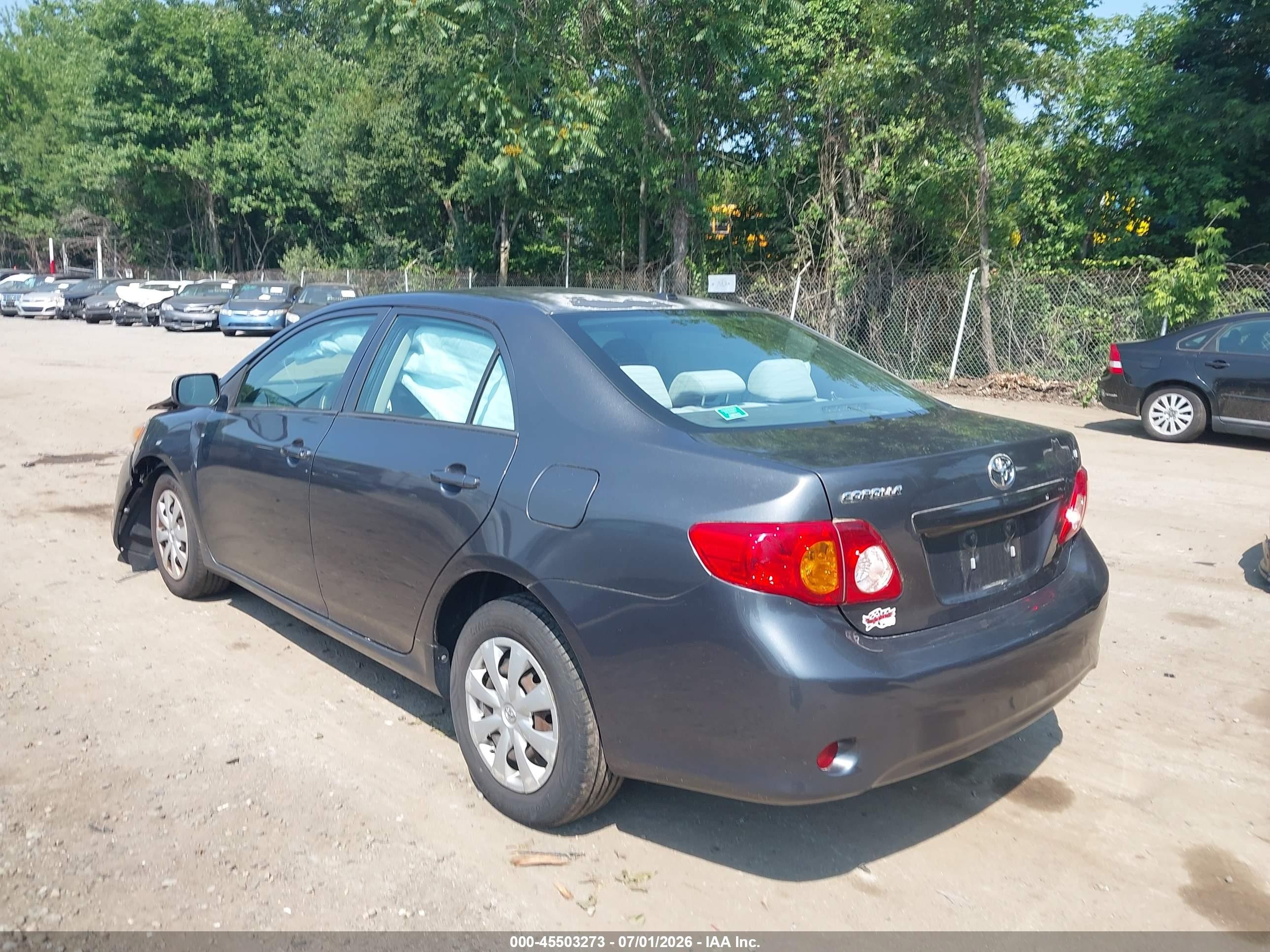 2010 Toyota Corolla Le Серый vin: 2T1BU4EE9AC323169
