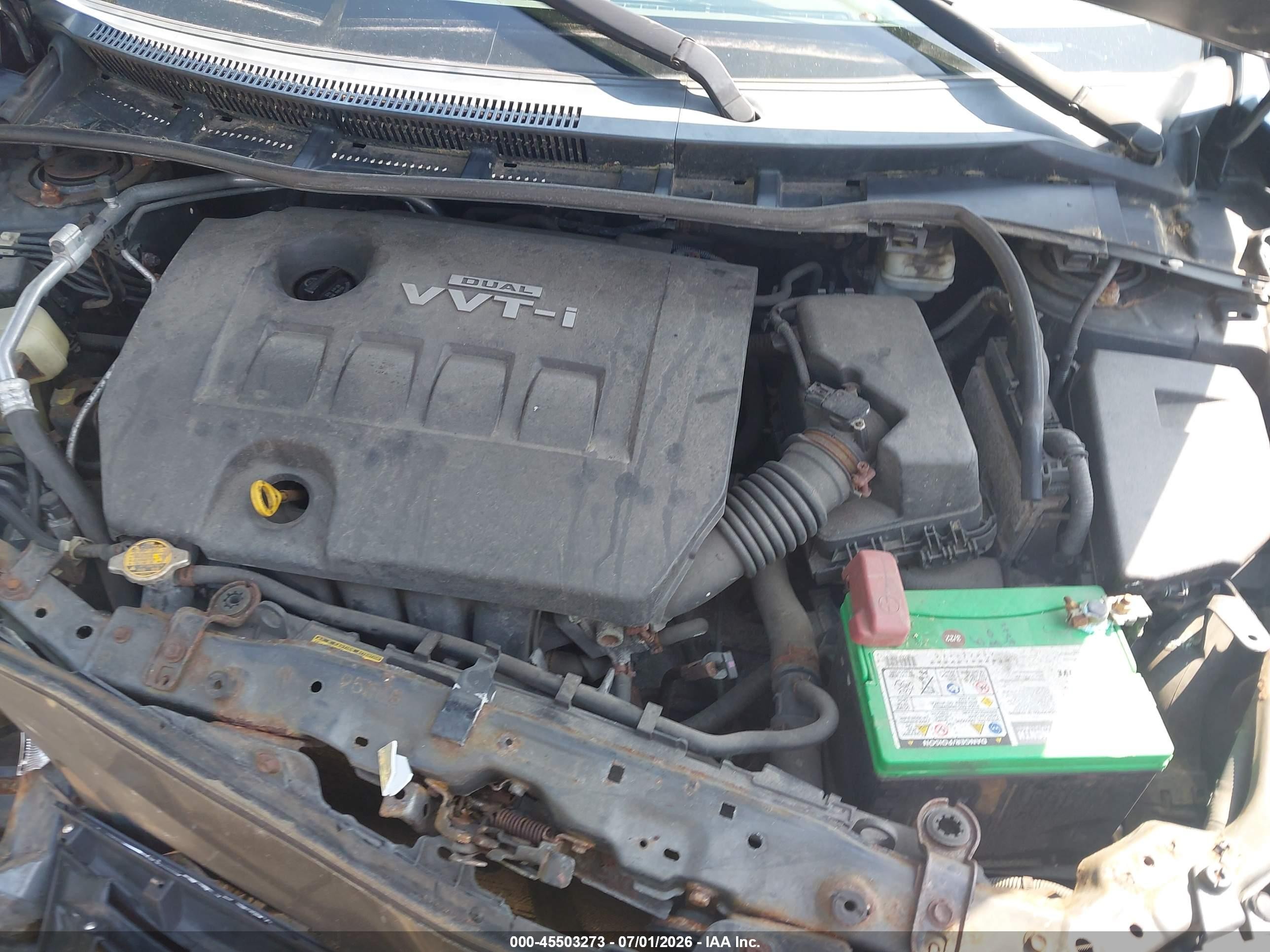 2010 Toyota Corolla Le Серый vin: 2T1BU4EE9AC323169