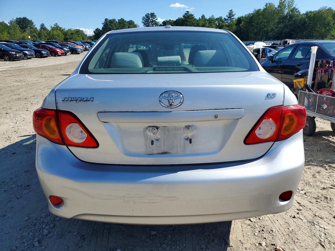 2010 Toyota Corolla Le Gray vin: 2T1BU4EE9AC340893