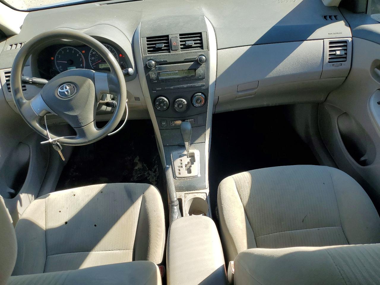 2010 Toyota Corolla Le Gray vin: 2T1BU4EE9AC340893