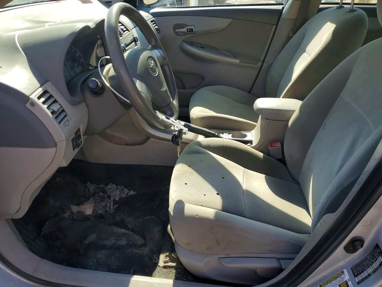 2010 Toyota Corolla Le Gray vin: 2T1BU4EE9AC340893