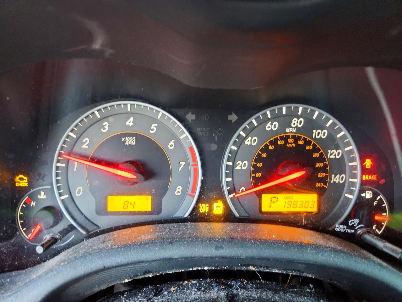 2010 Toyota Corolla S Blue vin: 2T1BU4EE9AC374154