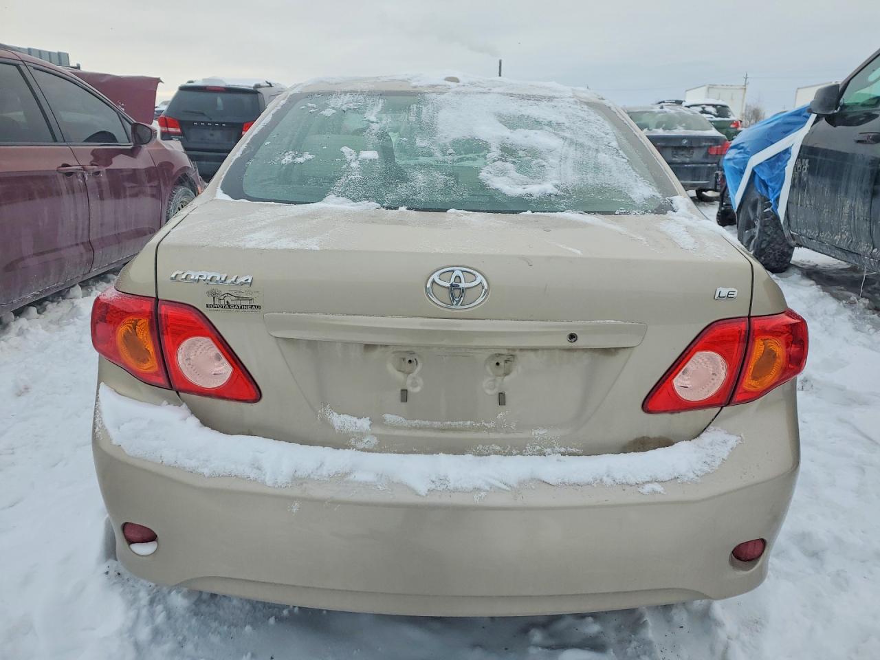 2010 Toyota Corolla Base Tan vin: 2T1BU4EE9AC402860